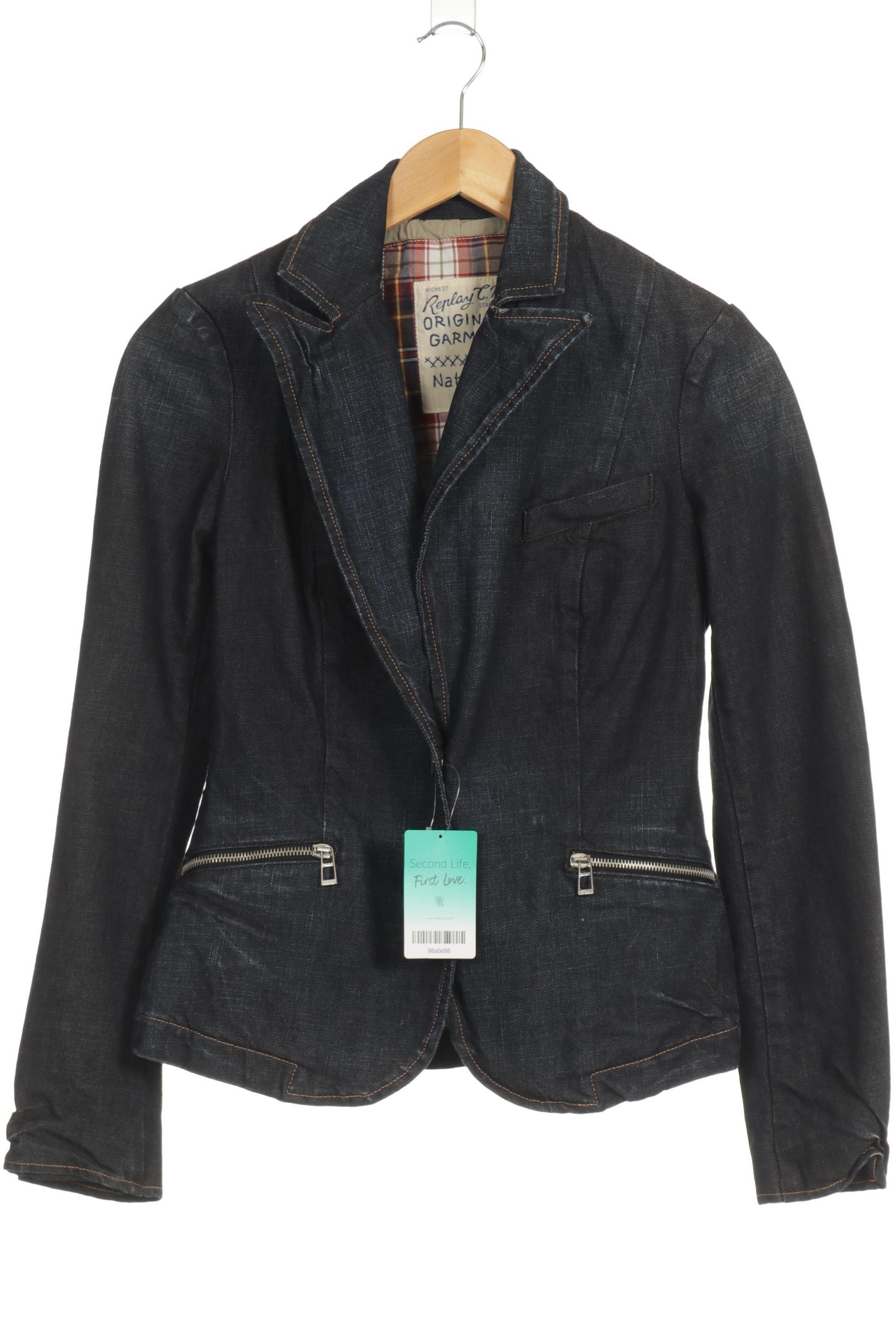 

Replay Damen Jacke, blau, Gr.