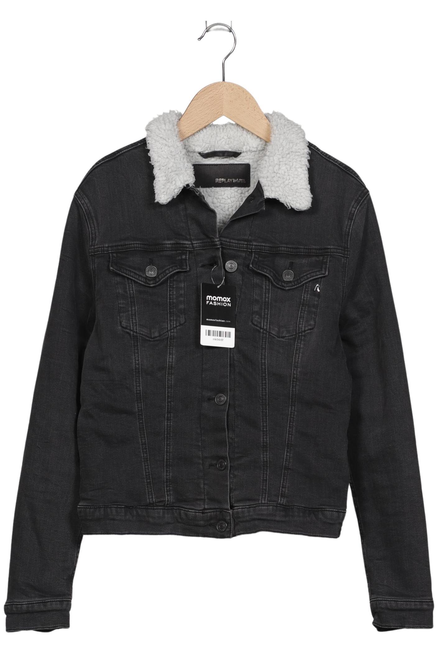 

Replay Damen Jacke, schwarz, Gr. 38