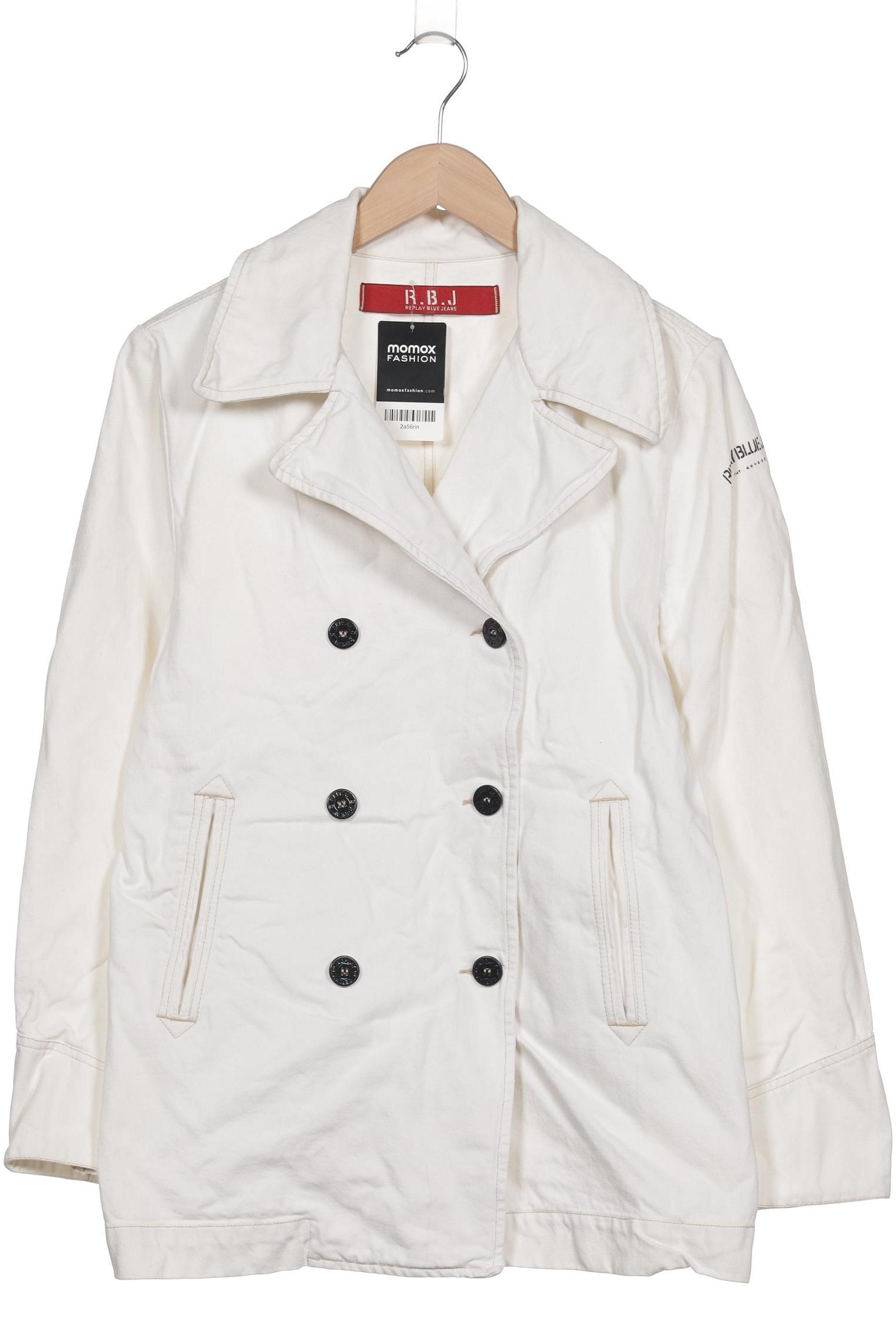 Thumbnail - Replay Damen Jacke, weiß, Gr. 42