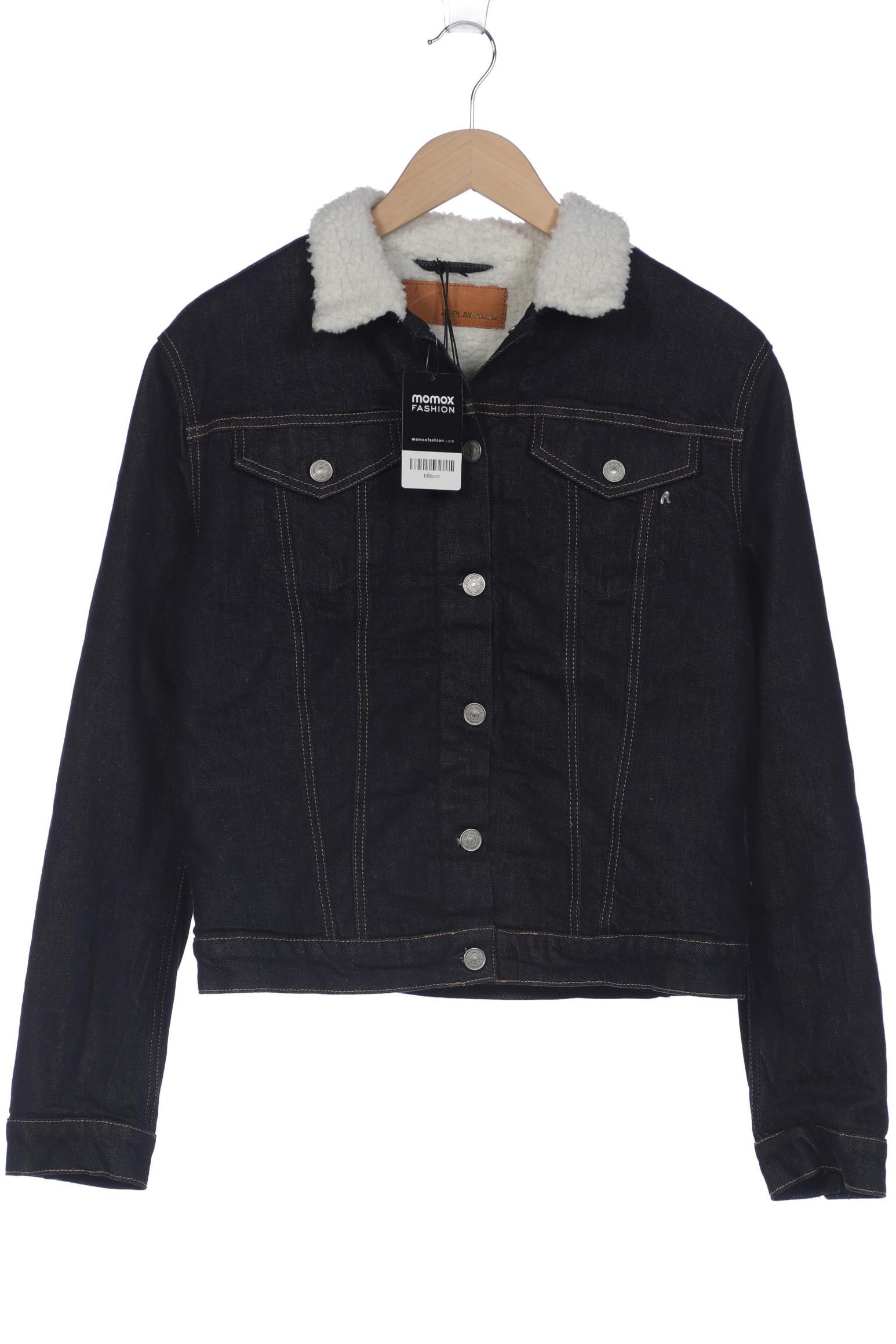 

Replay Damen Jacke, marineblau, Gr. 44