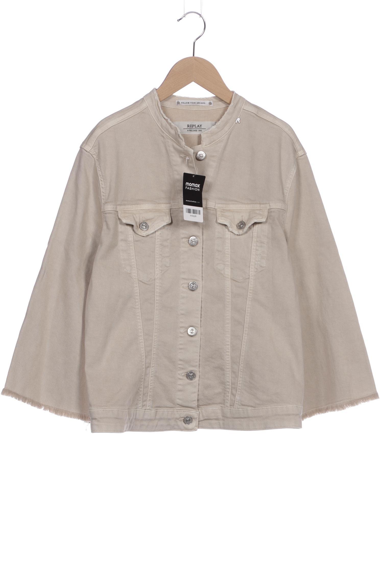 

Replay Damen Jacke, beige, Gr. 42