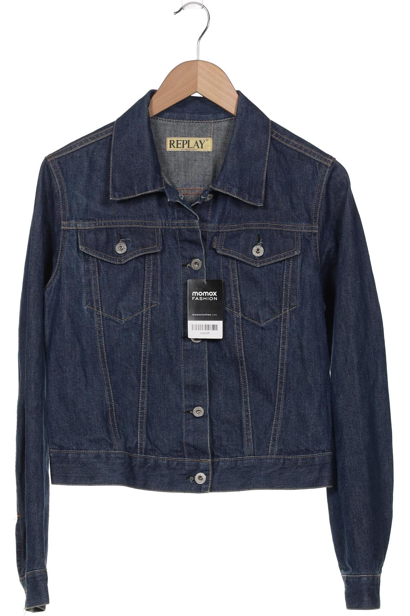 

Replay Damen Jacke, blau, Gr. 38