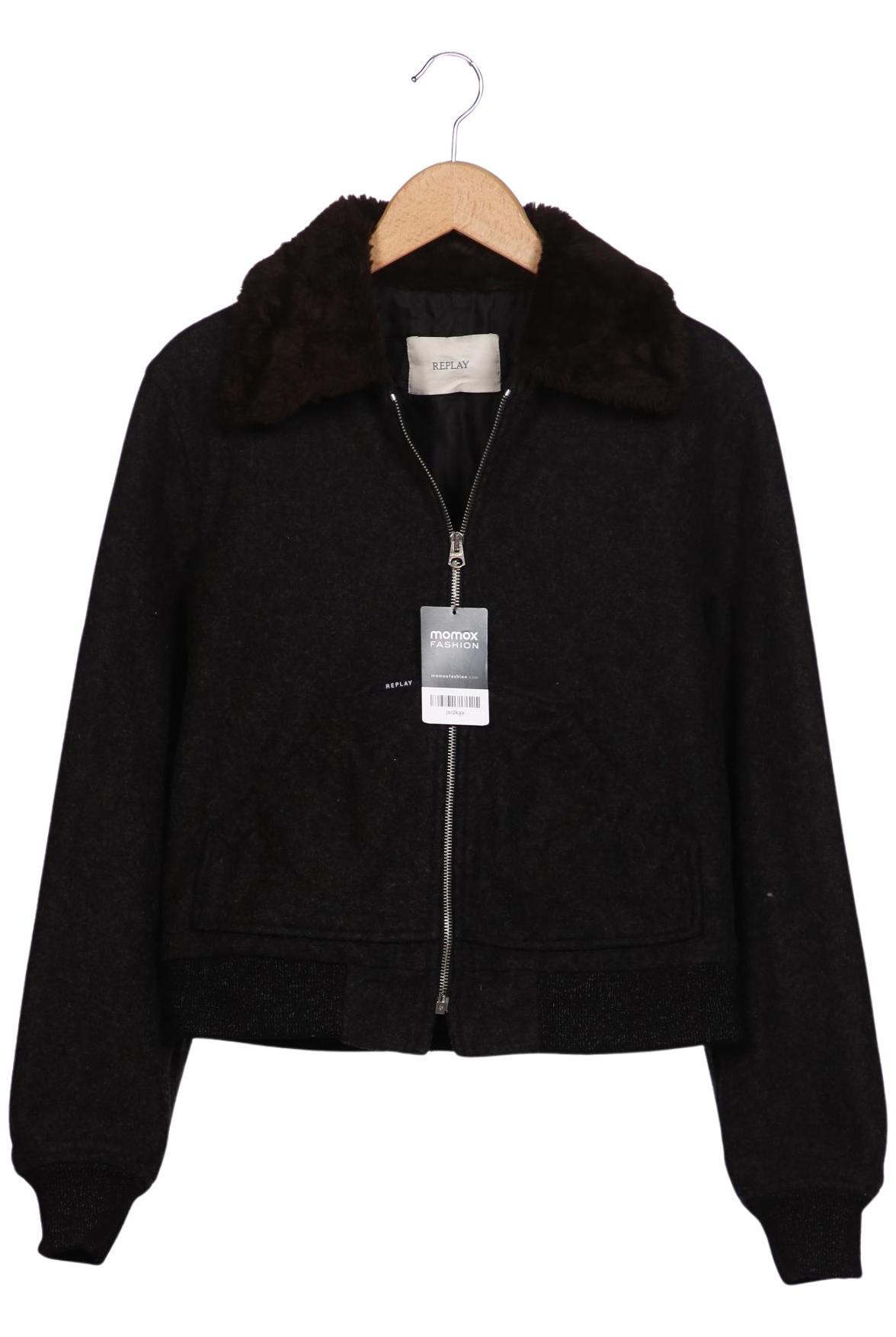 

Replay Damen Jacke, schwarz, Gr. 42