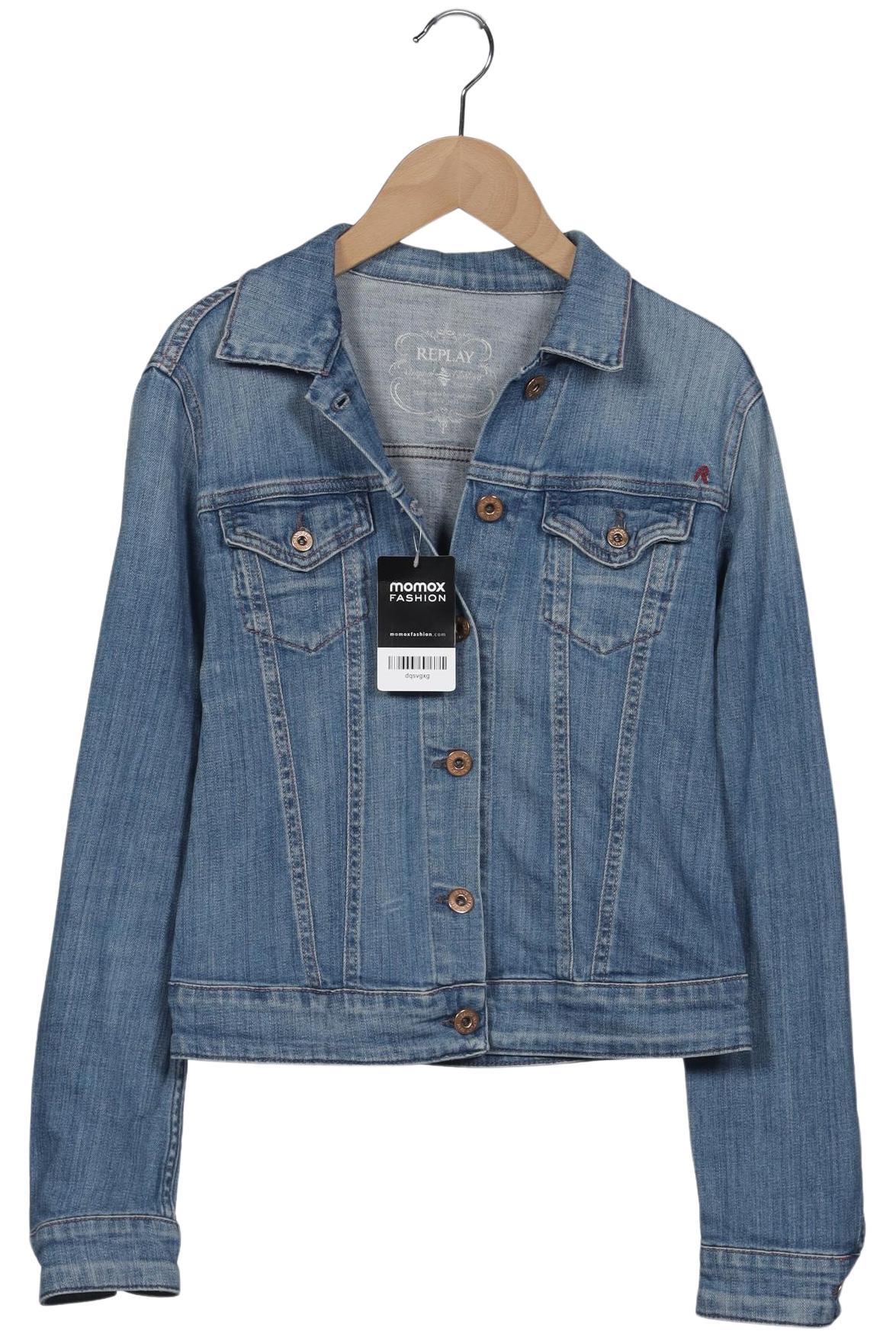 

Replay Damen Jacke, blau, Gr. 36