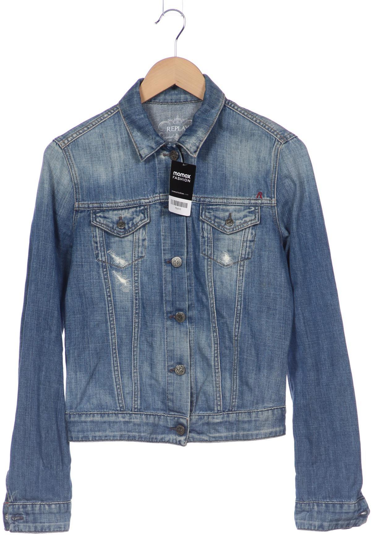 

Replay Damen Jacke, blau