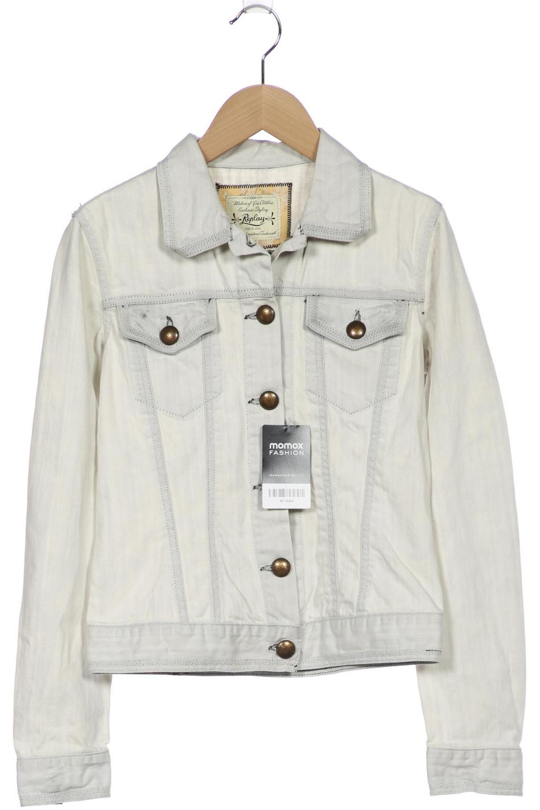 

Replay Damen Jacke, beige, Gr. 34