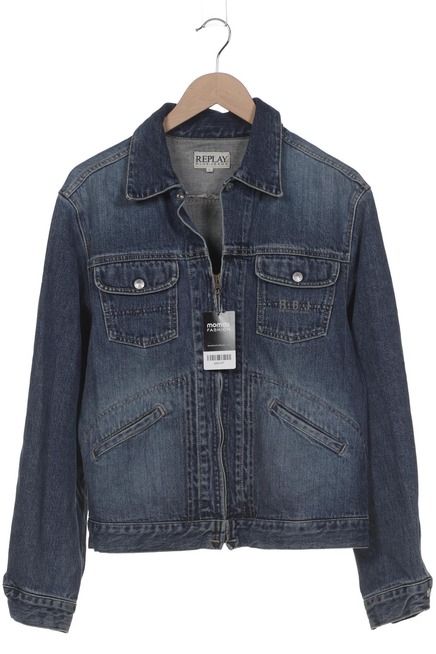 

Replay Damen Jacke, blau, Gr. 42