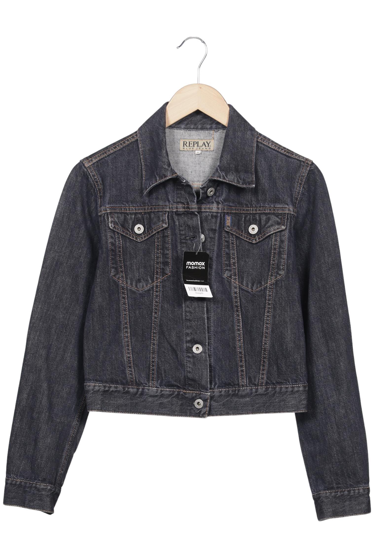 

Replay Damen Jacke, blau, Gr. 38