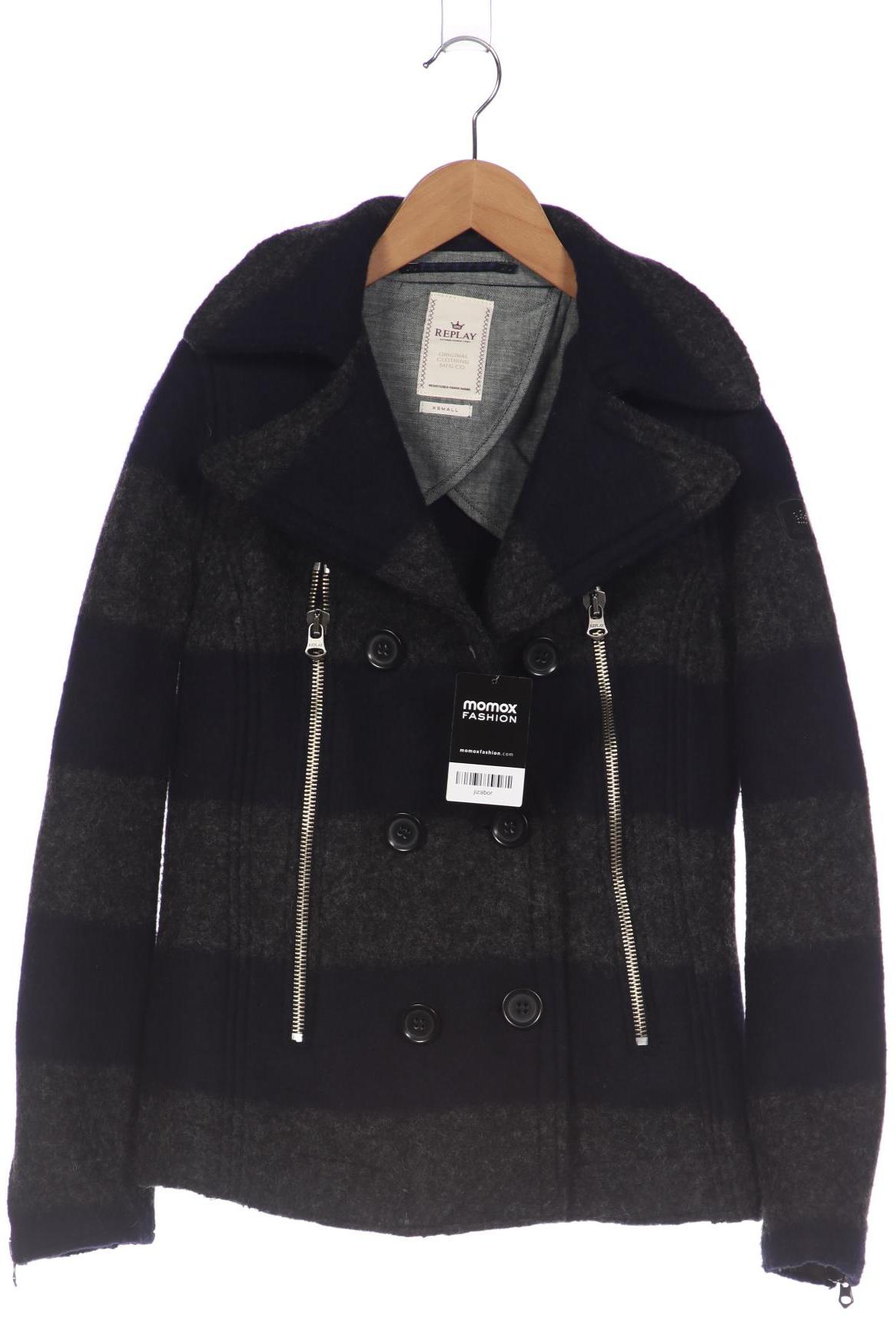

Replay Damen Jacke, marineblau, Gr. 34