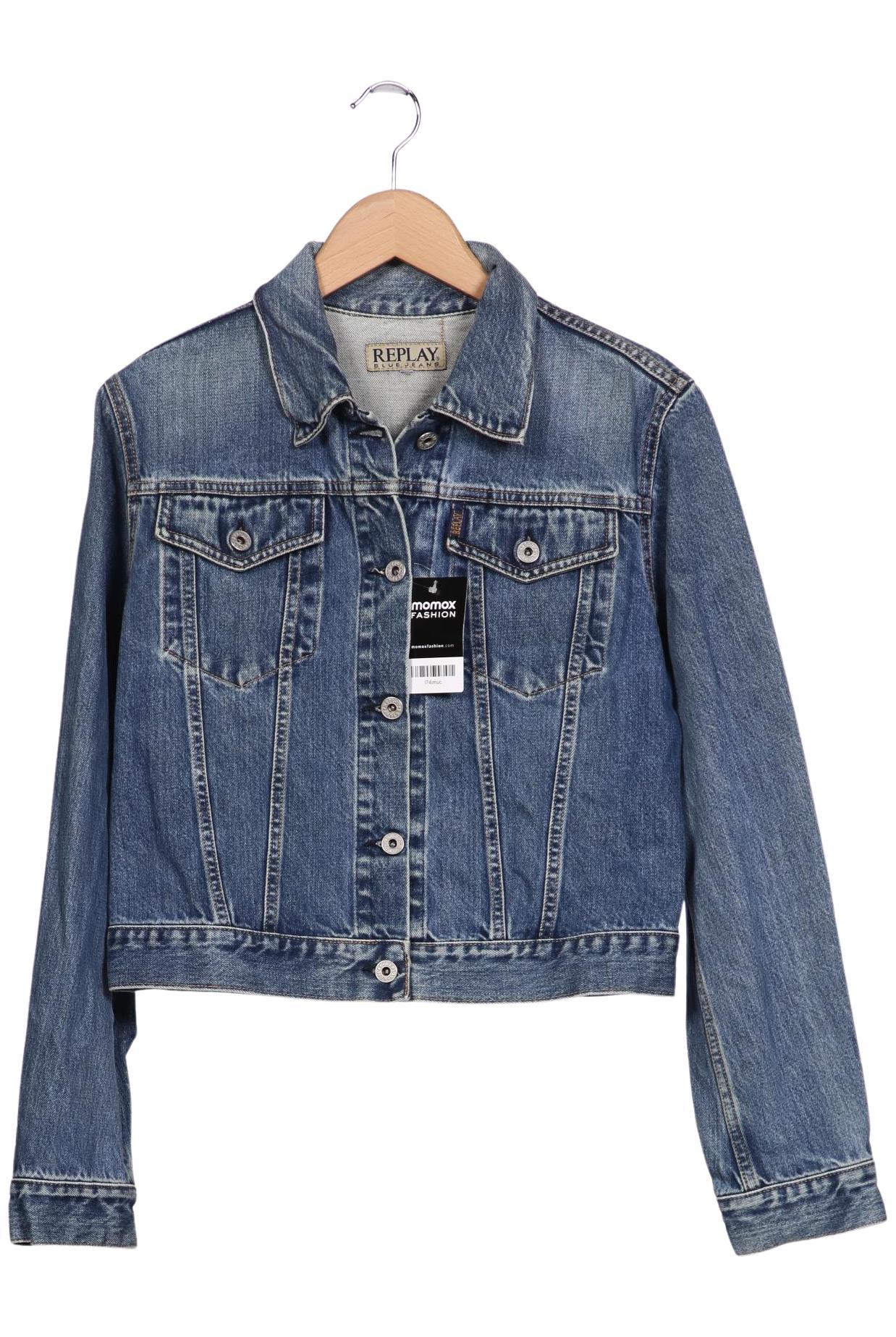 

Replay Damen Jacke, blau, Gr. 44