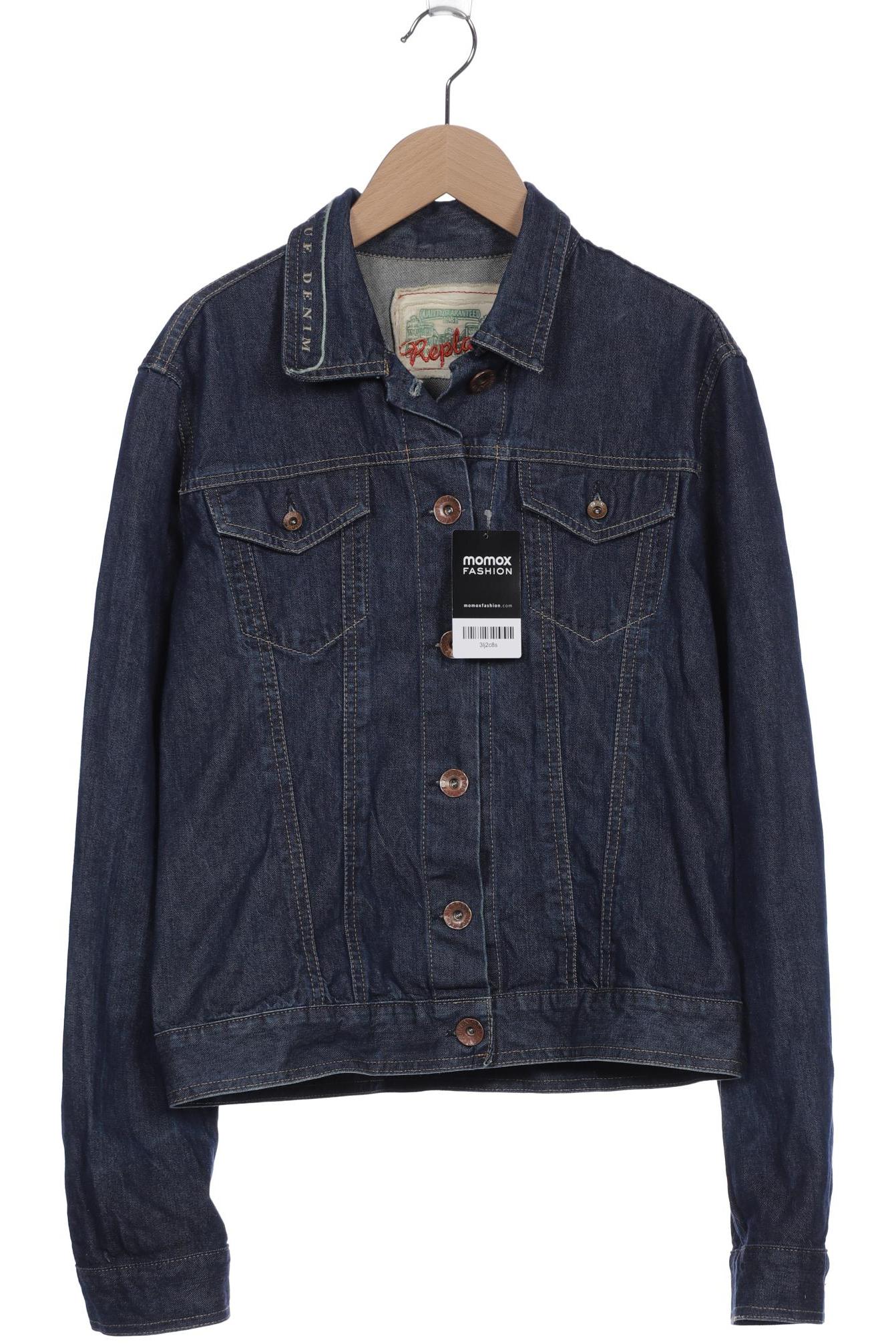 

Replay Damen Jacke, blau