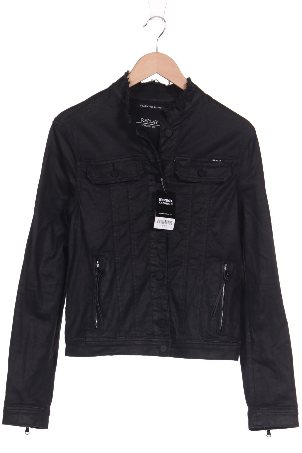 

Replay Damen Jacke, schwarz, Gr. 42