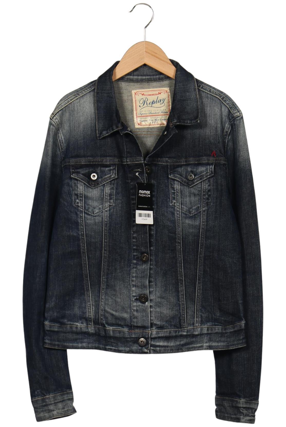 

Replay Damen Jacke, marineblau, Gr. 38