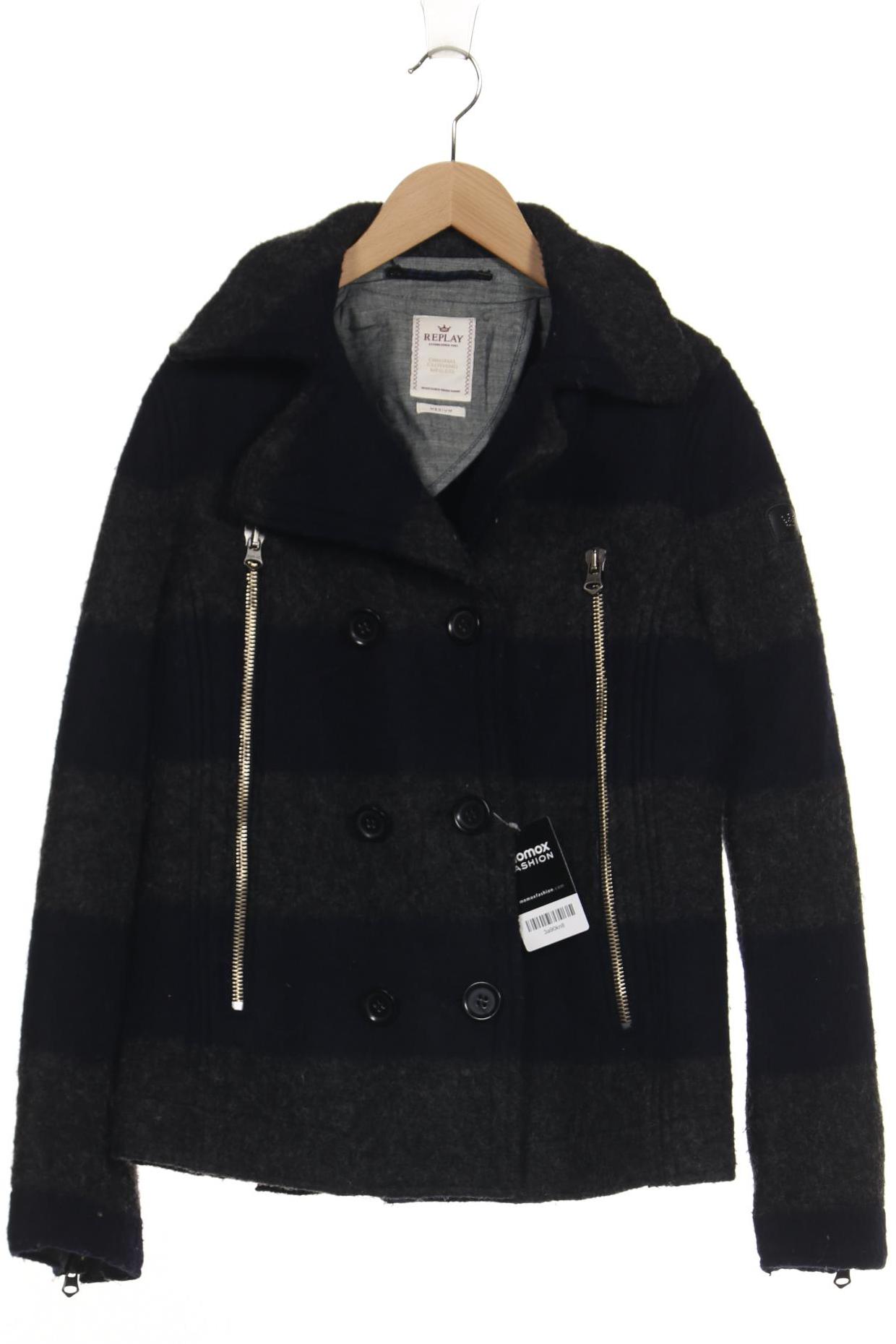 

Replay Damen Jacke, marineblau, Gr. 38