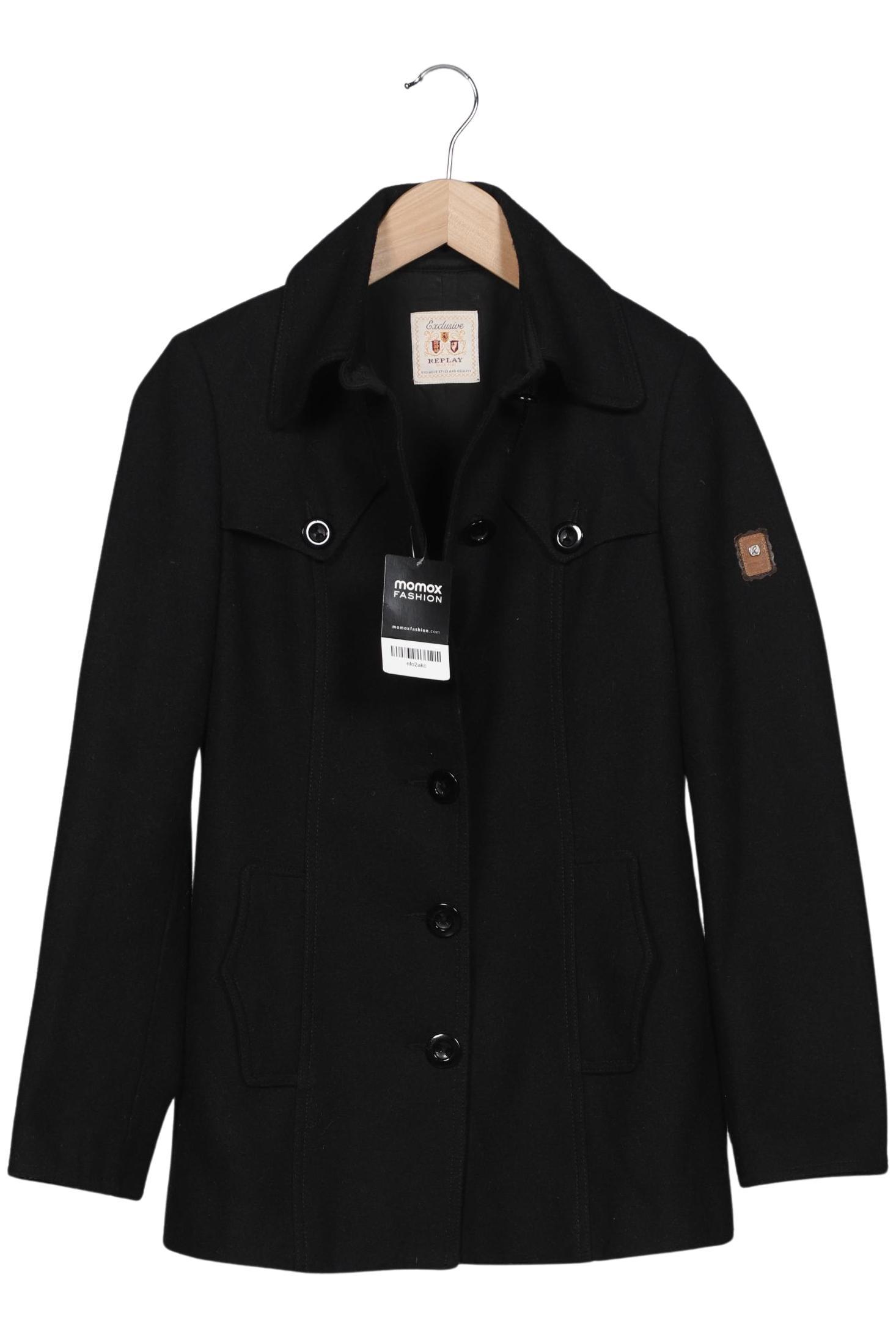 

Replay Damen Jacke, schwarz, Gr. 34