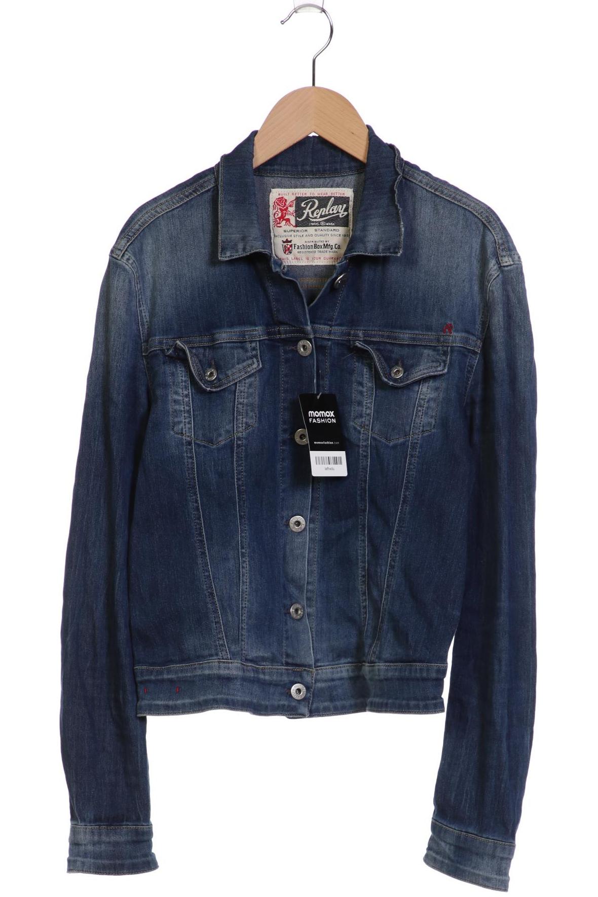 

Replay Damen Jacke, marineblau, Gr. 38