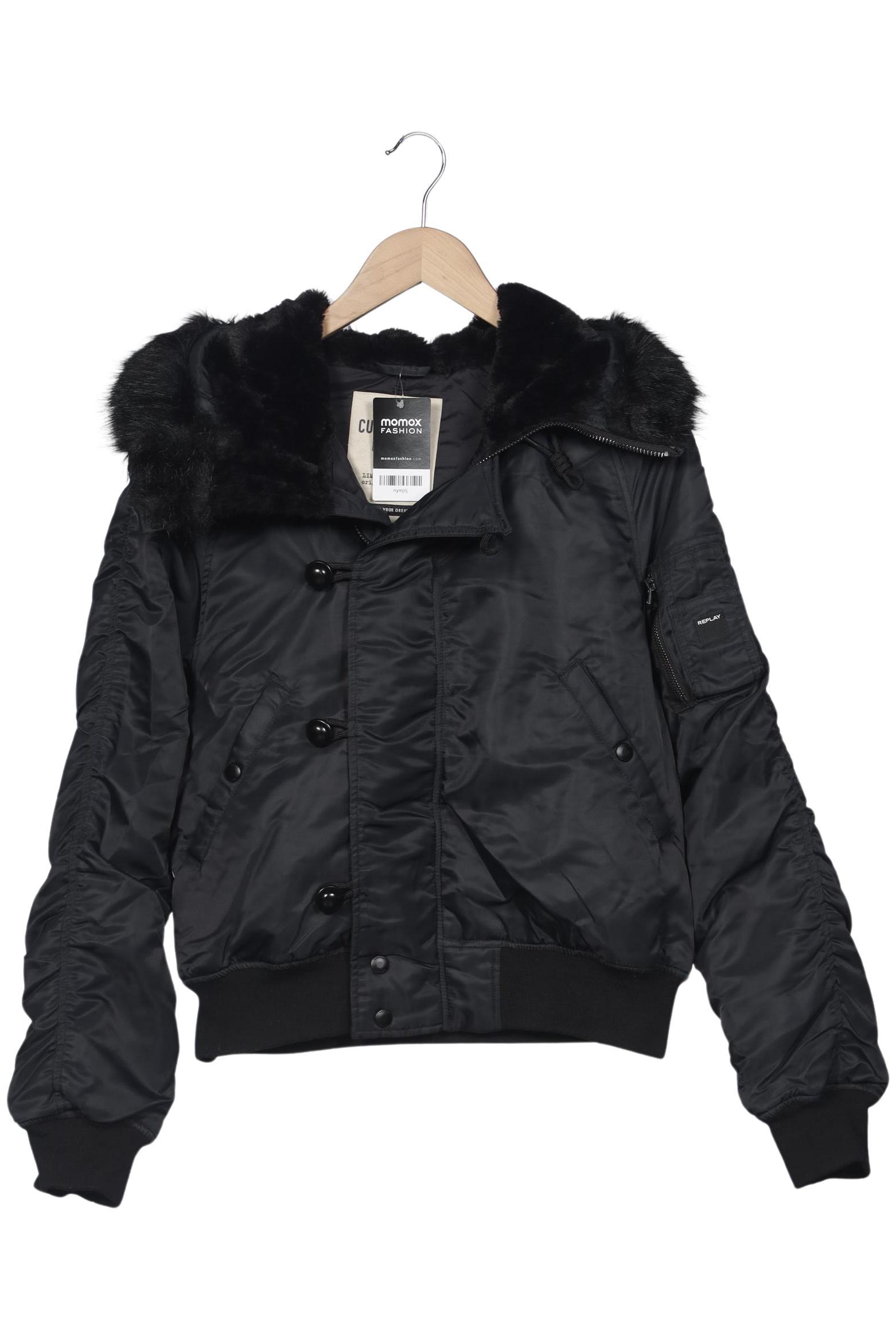 

Replay Damen Jacke, schwarz, Gr. 38