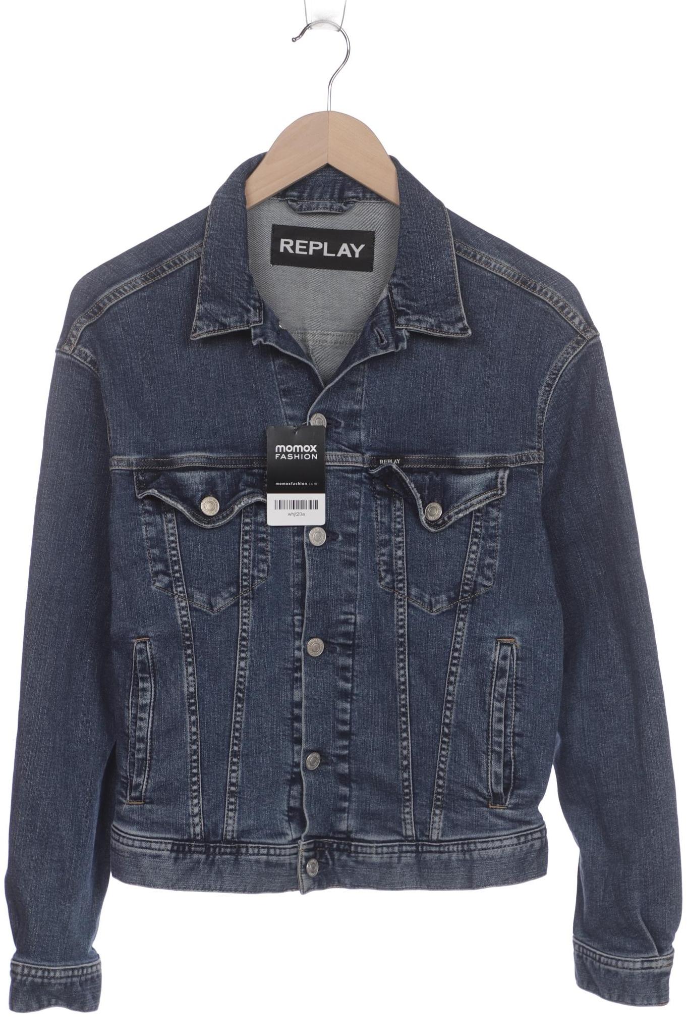 

Replay Damen Jacke, blau, Gr. 38