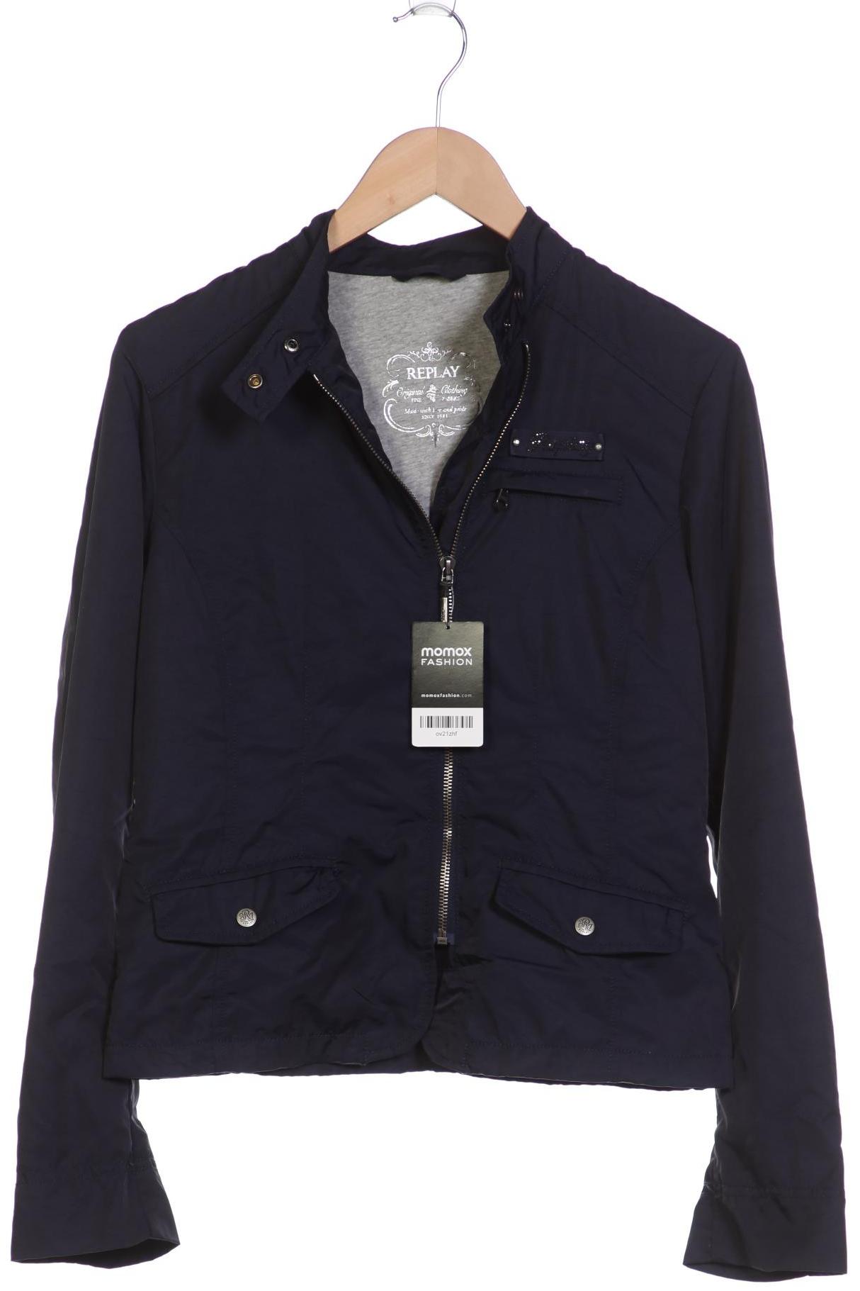 

Replay Damen Jacke, marineblau