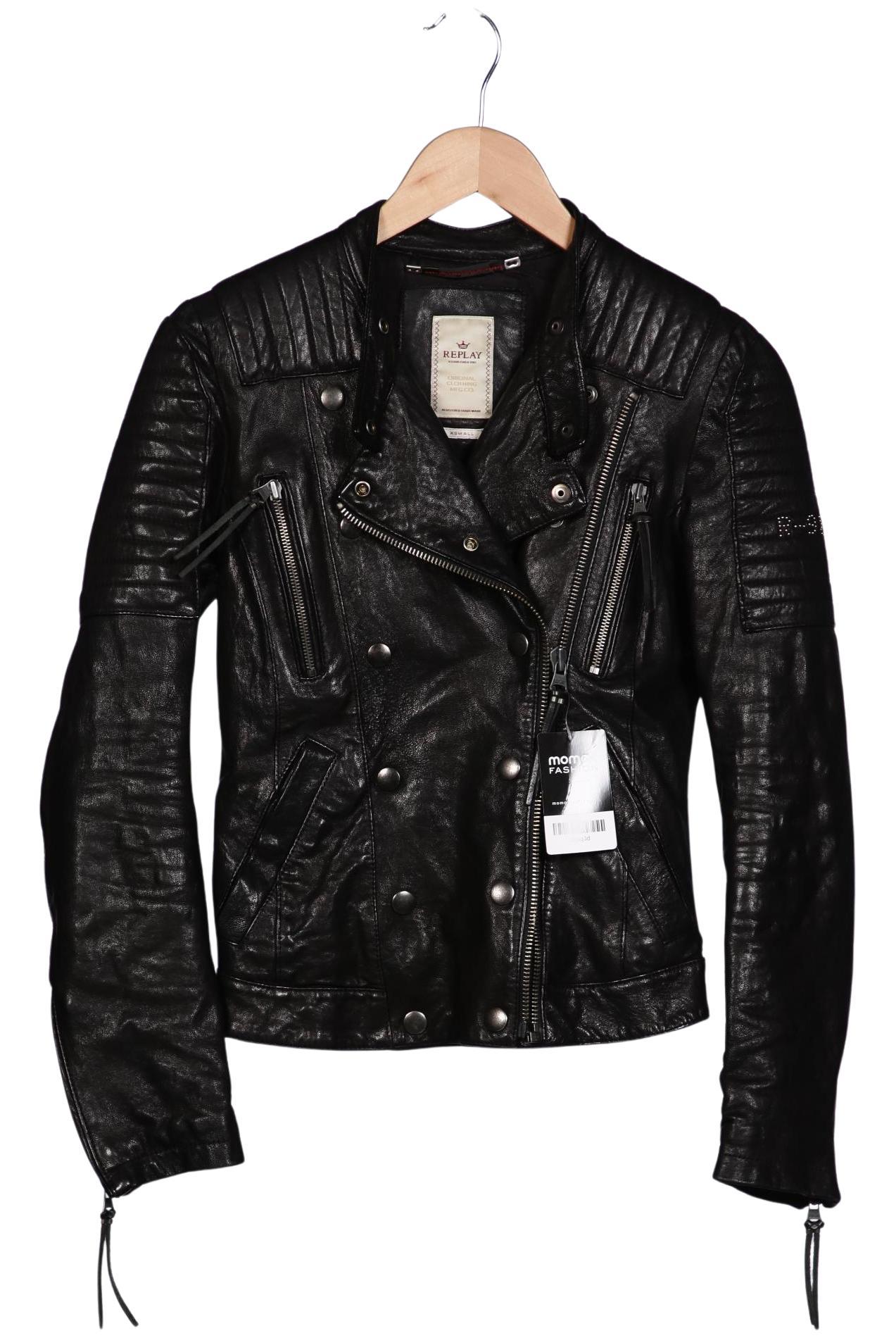 

Replay Damen Jacke, schwarz, Gr. 34