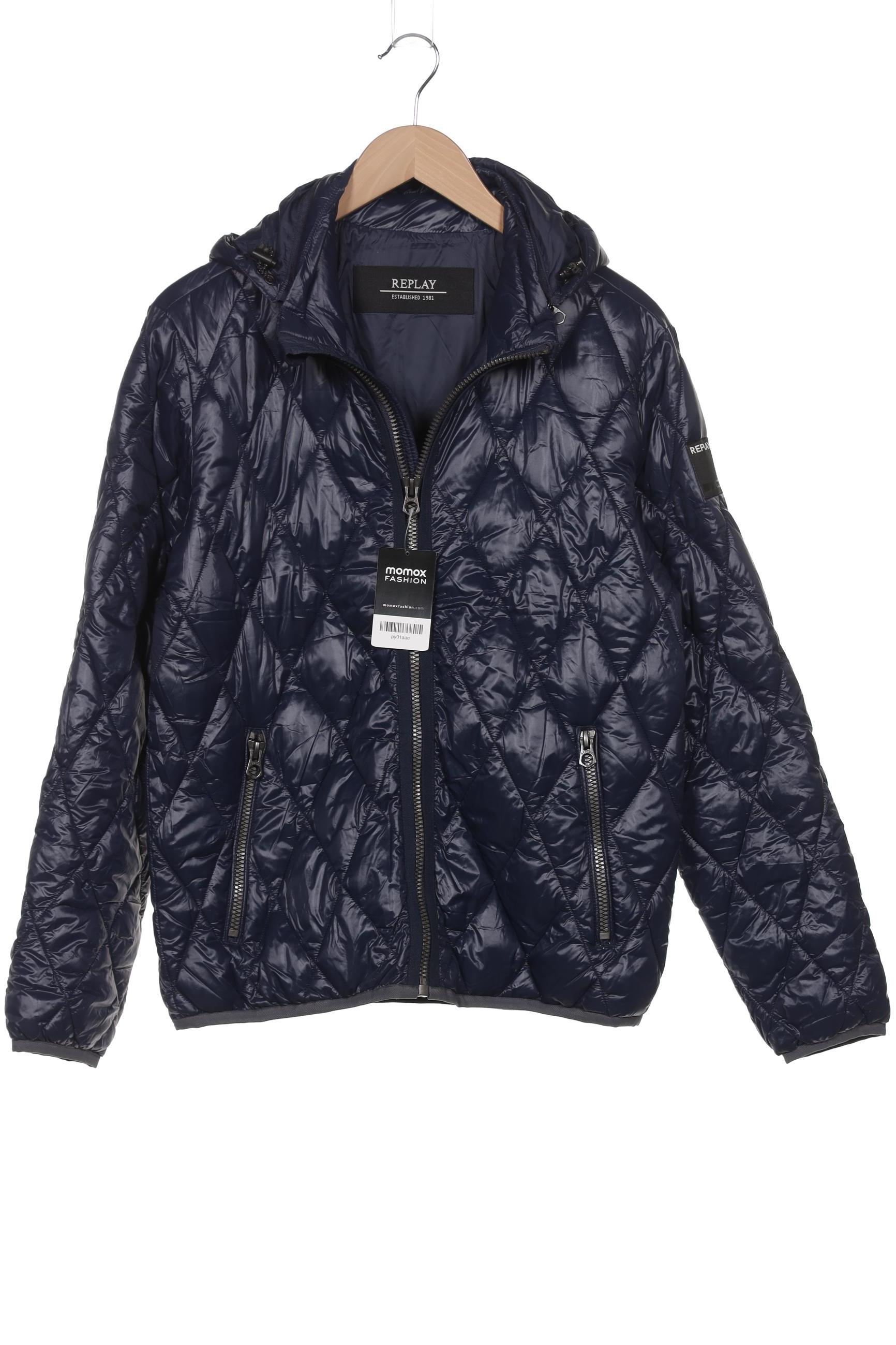 

Replay Damen Jacke, marineblau, Gr. 38