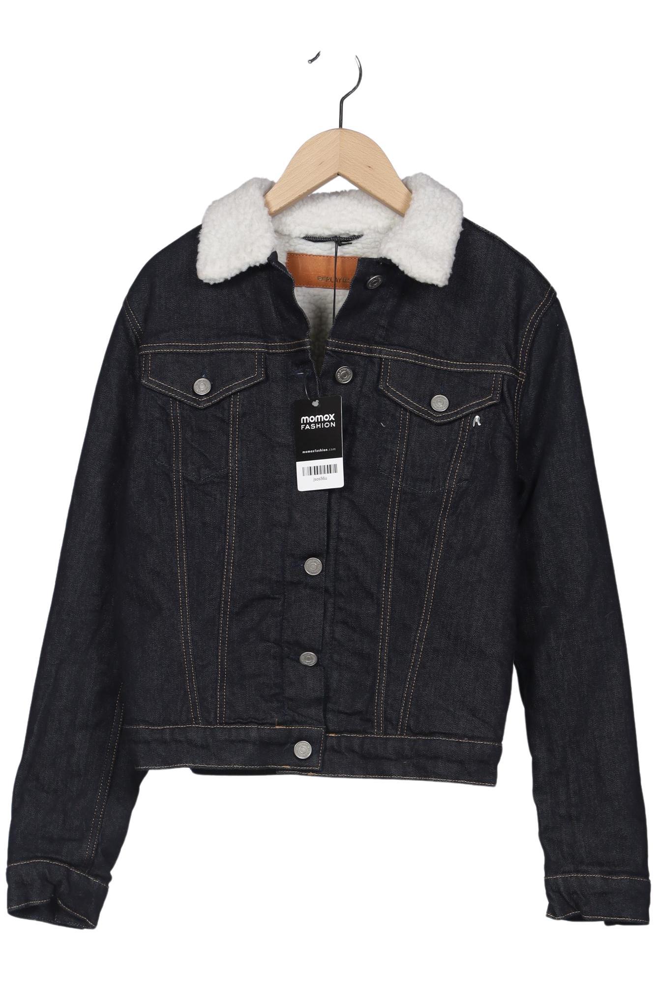 

Replay Damen Jacke, marineblau, Gr. 36