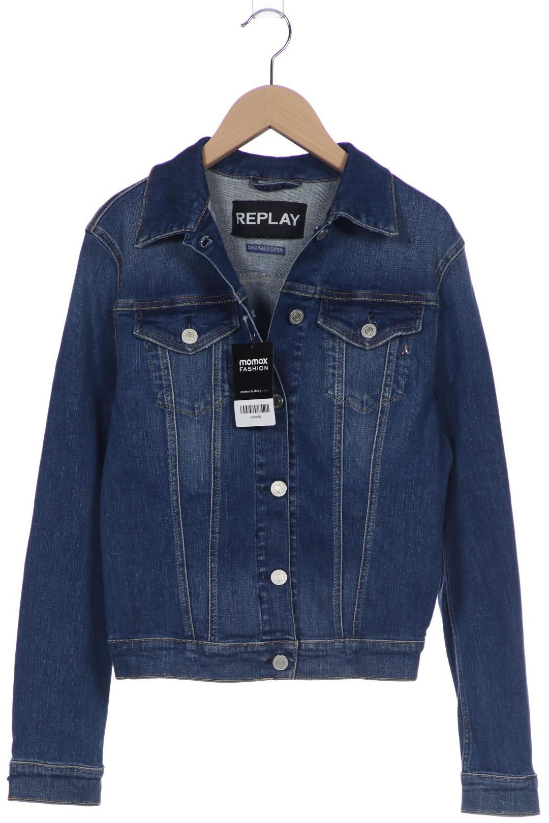 

Replay Damen Jacke, blau, Gr. 36