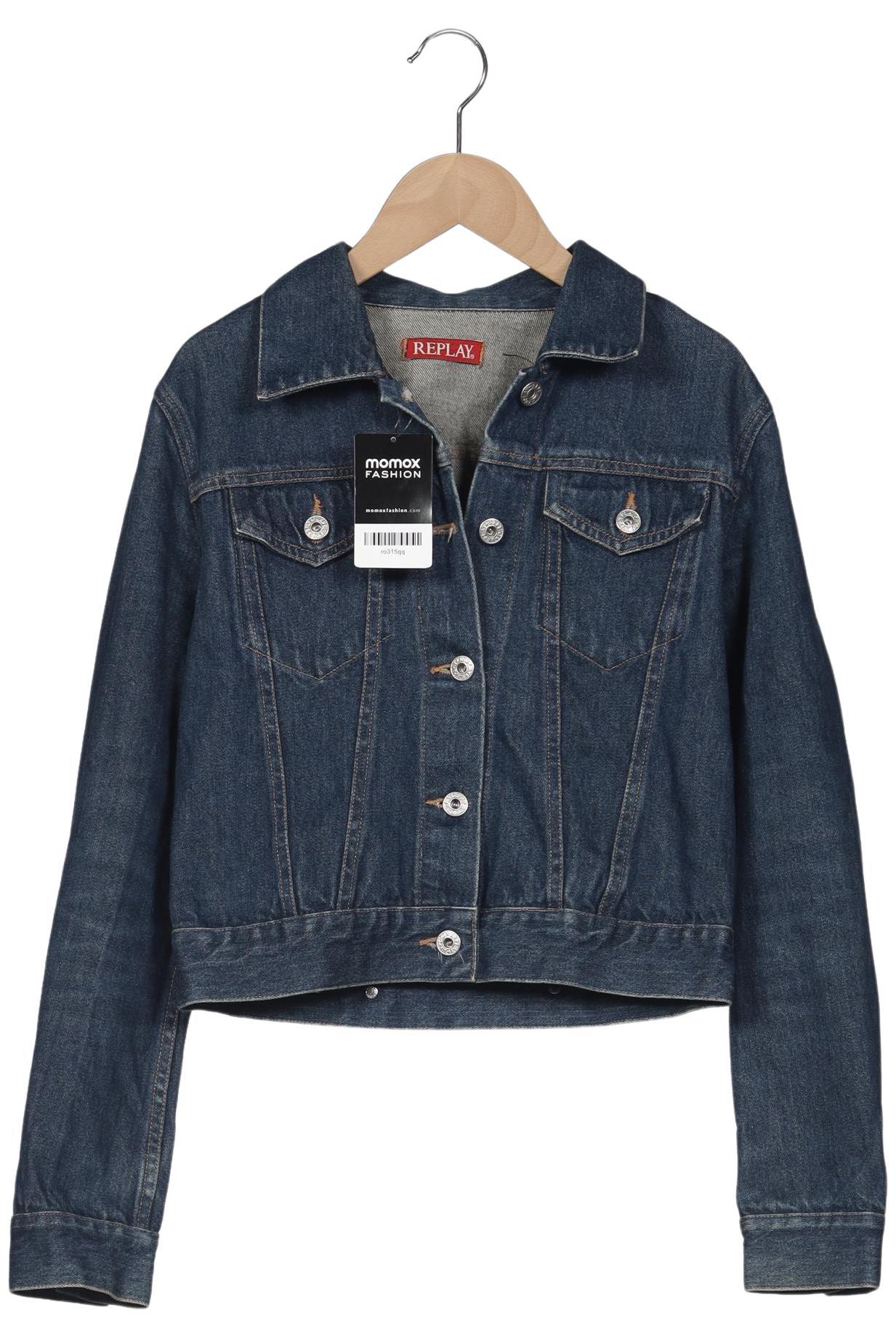 

Replay Damen Jacke, marineblau, Gr. 36