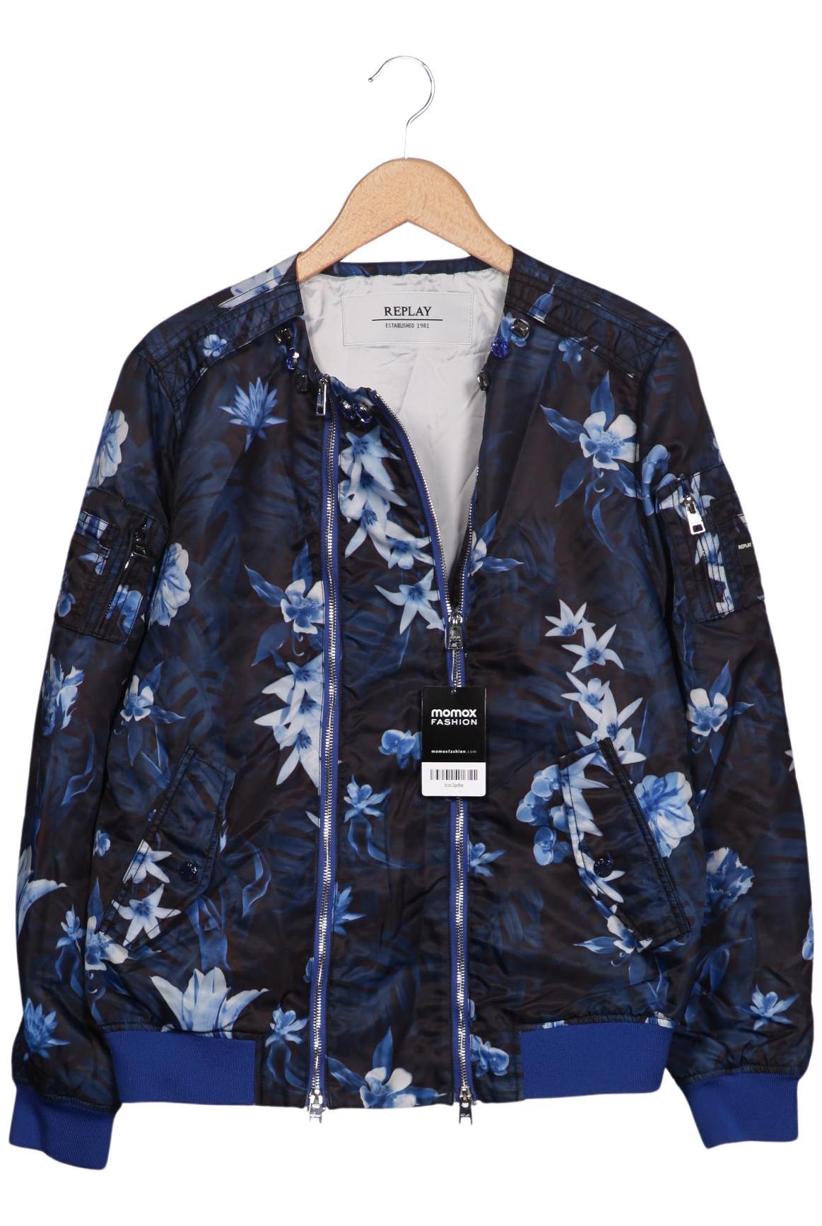 

Replay Damen Jacke, marineblau, Gr. 38