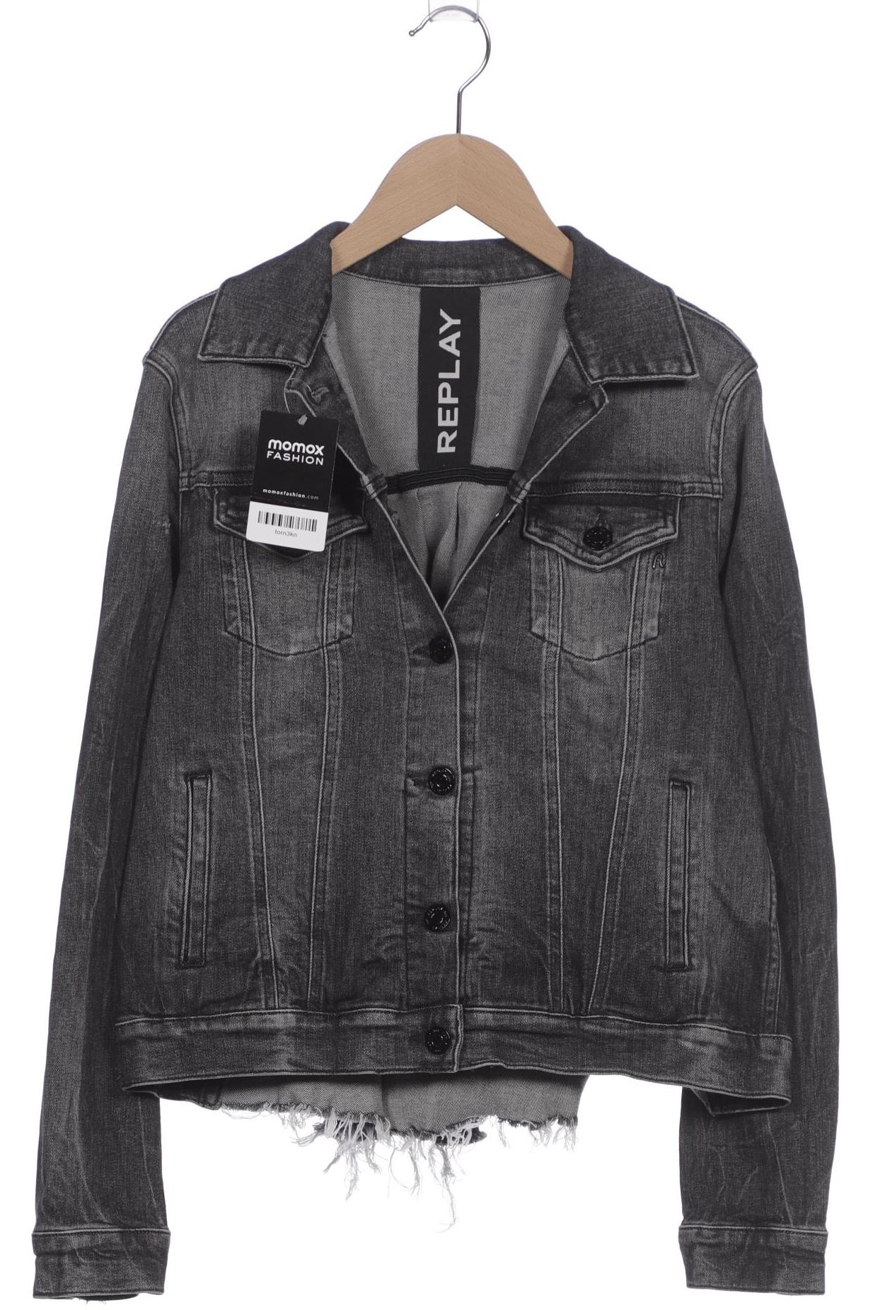 

Replay Damen Jacke, grau, Gr. 32