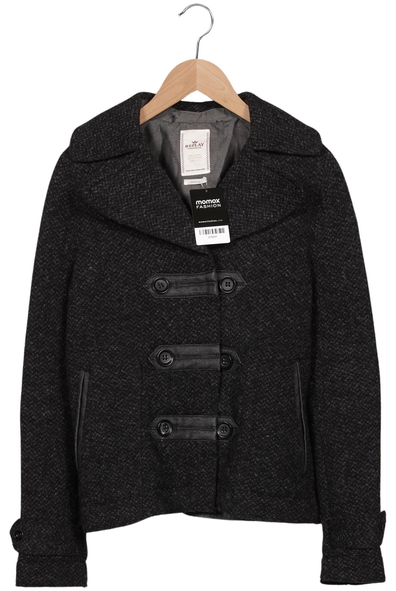 

Replay Damen Jacke, schwarz, Gr. 36