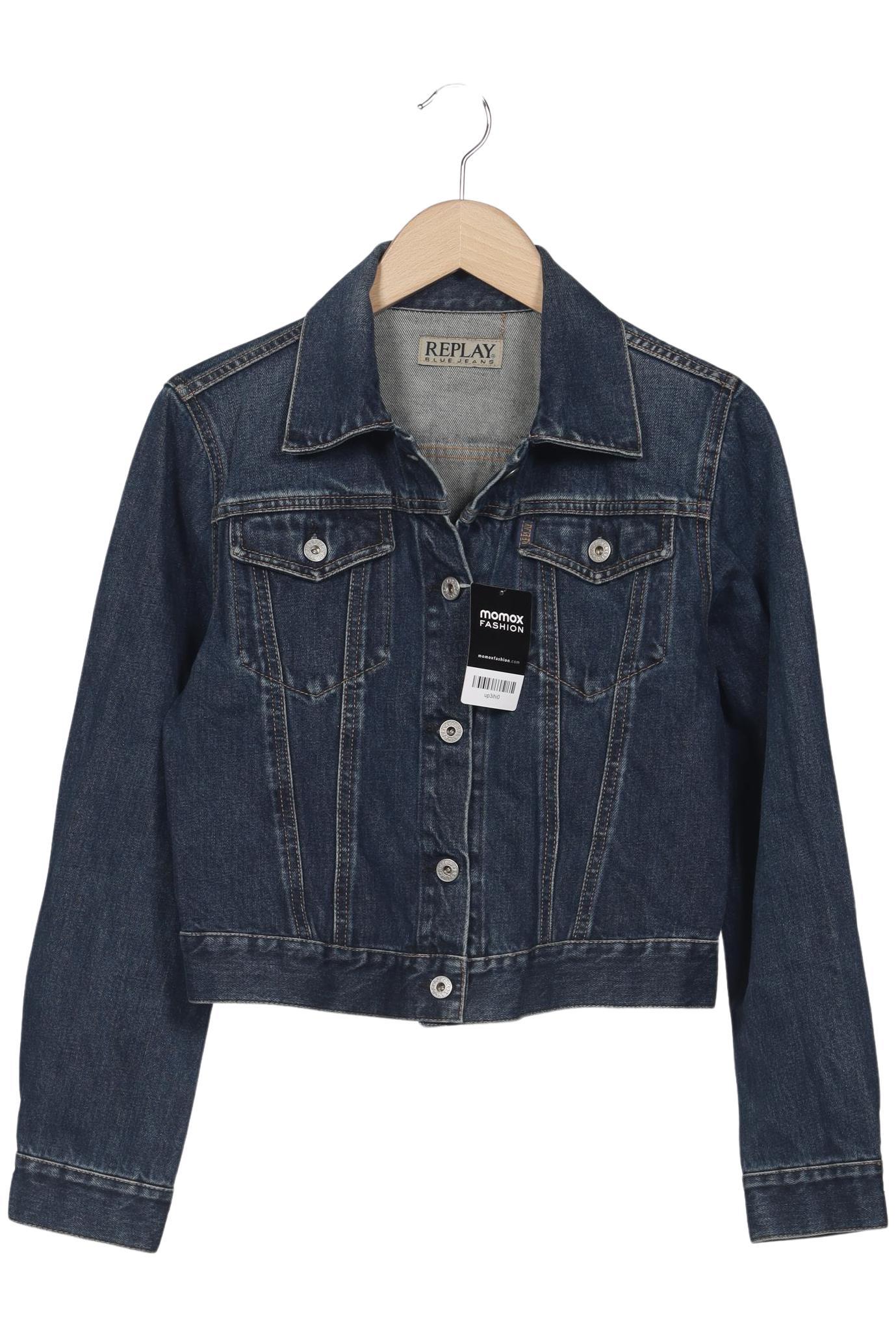 

Replay Damen Jacke, blau, Gr. 42