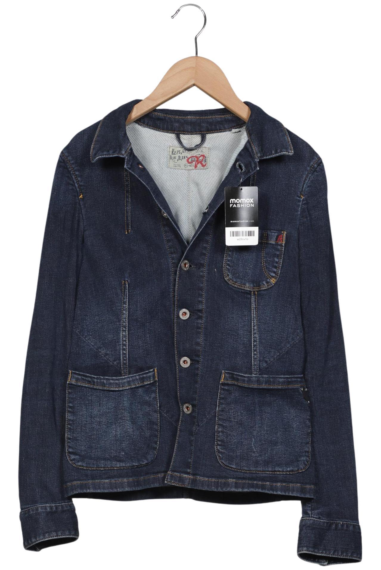 

Replay Damen Jacke, marineblau, Gr. 36