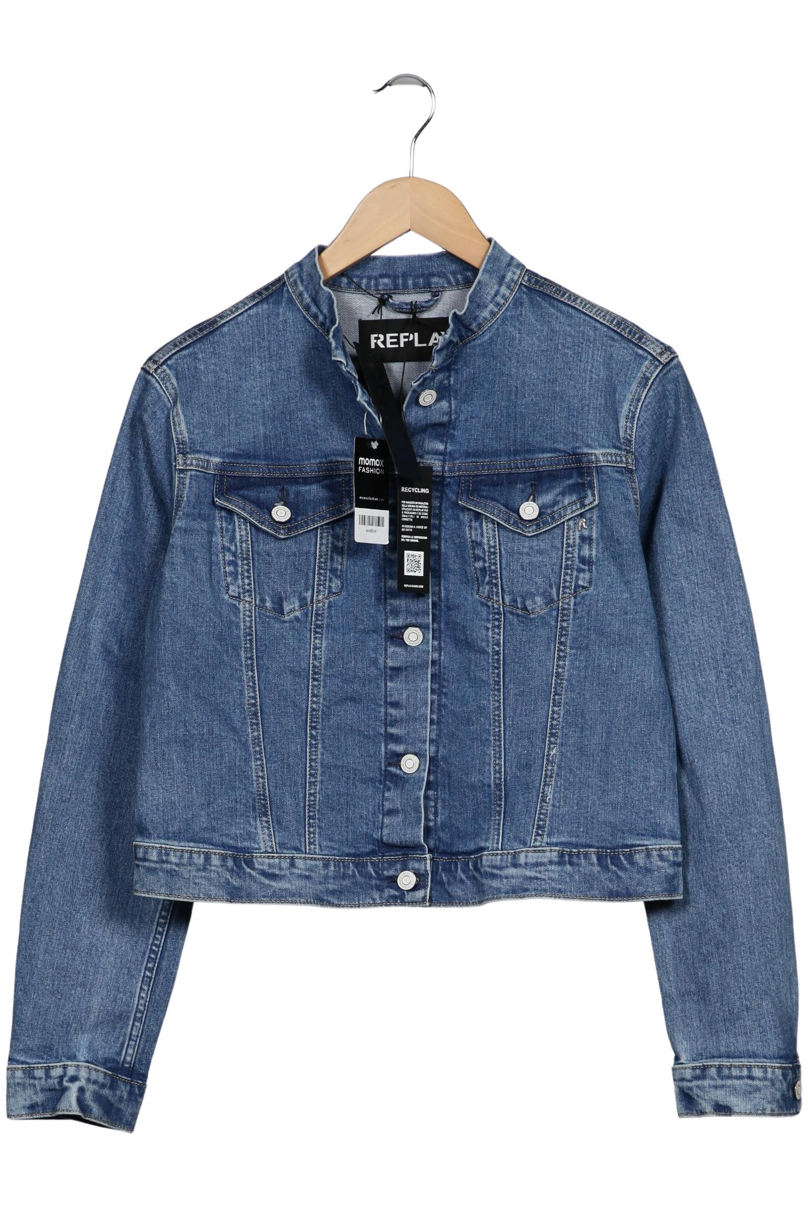 

Replay Damen Jacke, blau, Gr. 42