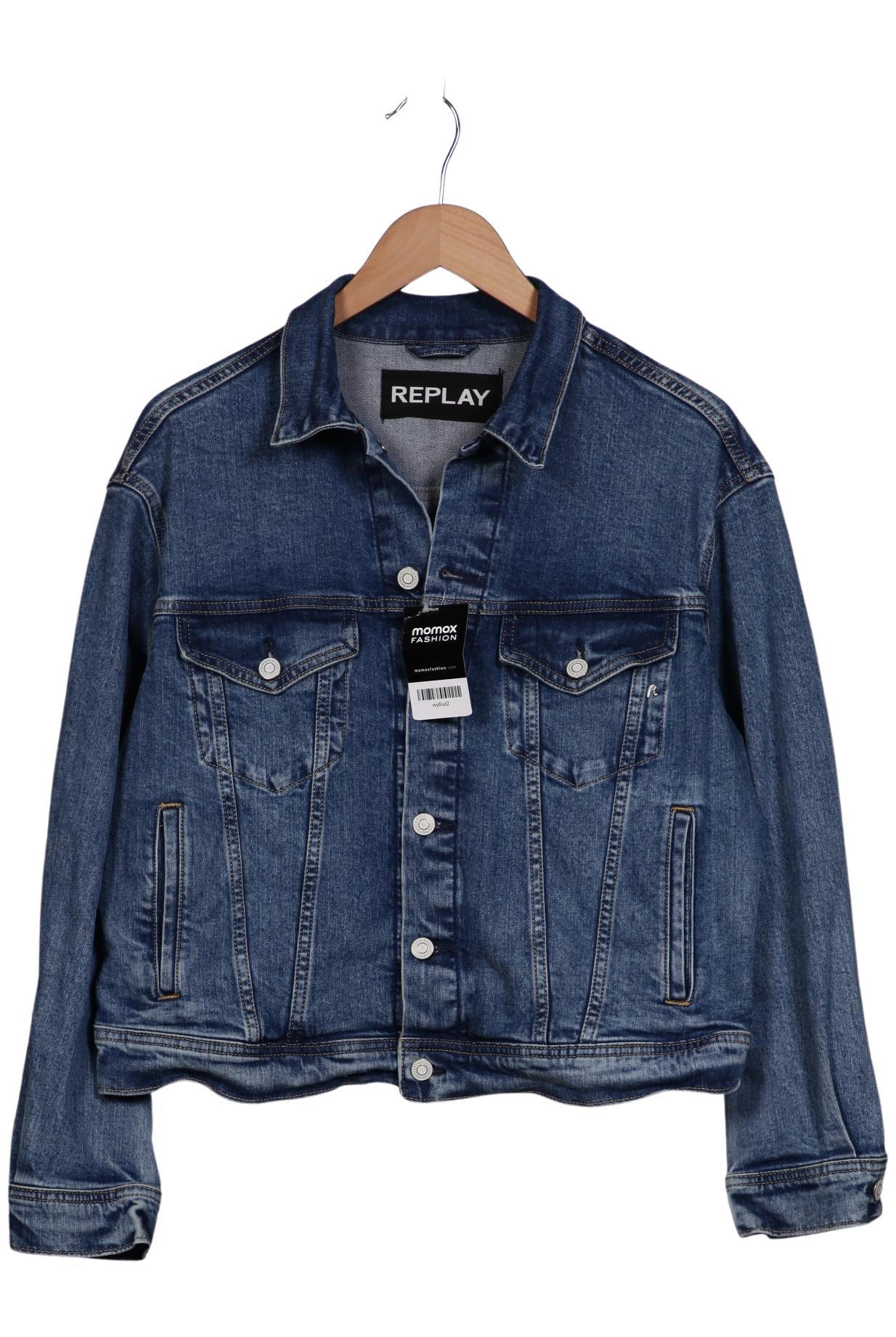 

Replay Damen Jacke, blau, Gr. 36