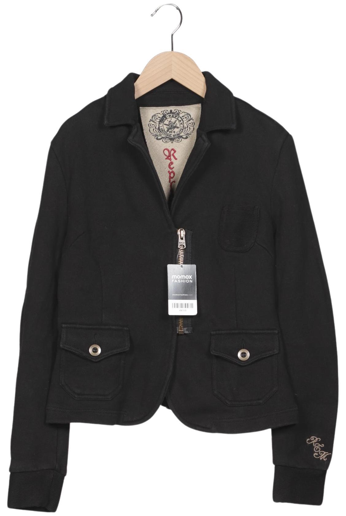 

Replay Damen Jacke, schwarz, Gr. 38