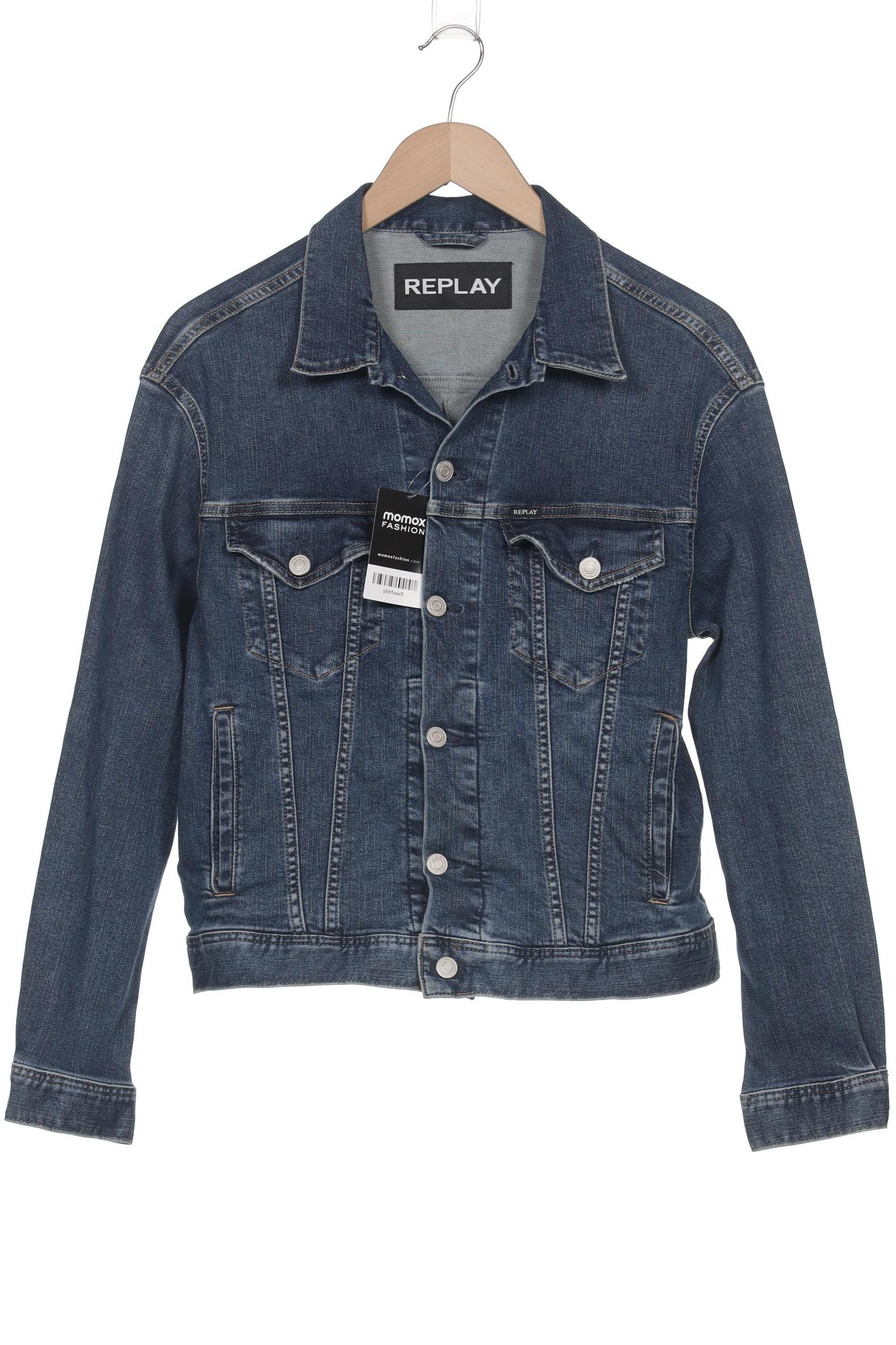 

Replay Damen Jacke, marineblau, Gr. 38