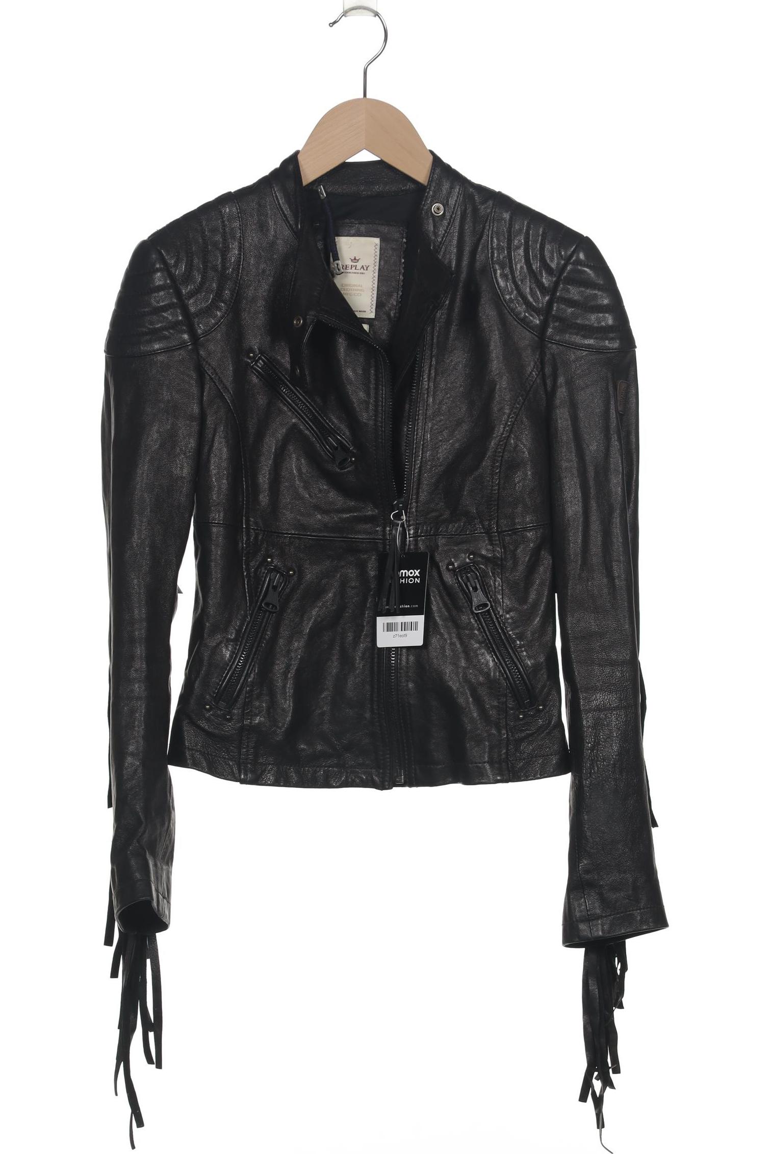 

Replay Damen Jacke, schwarz, Gr. 36