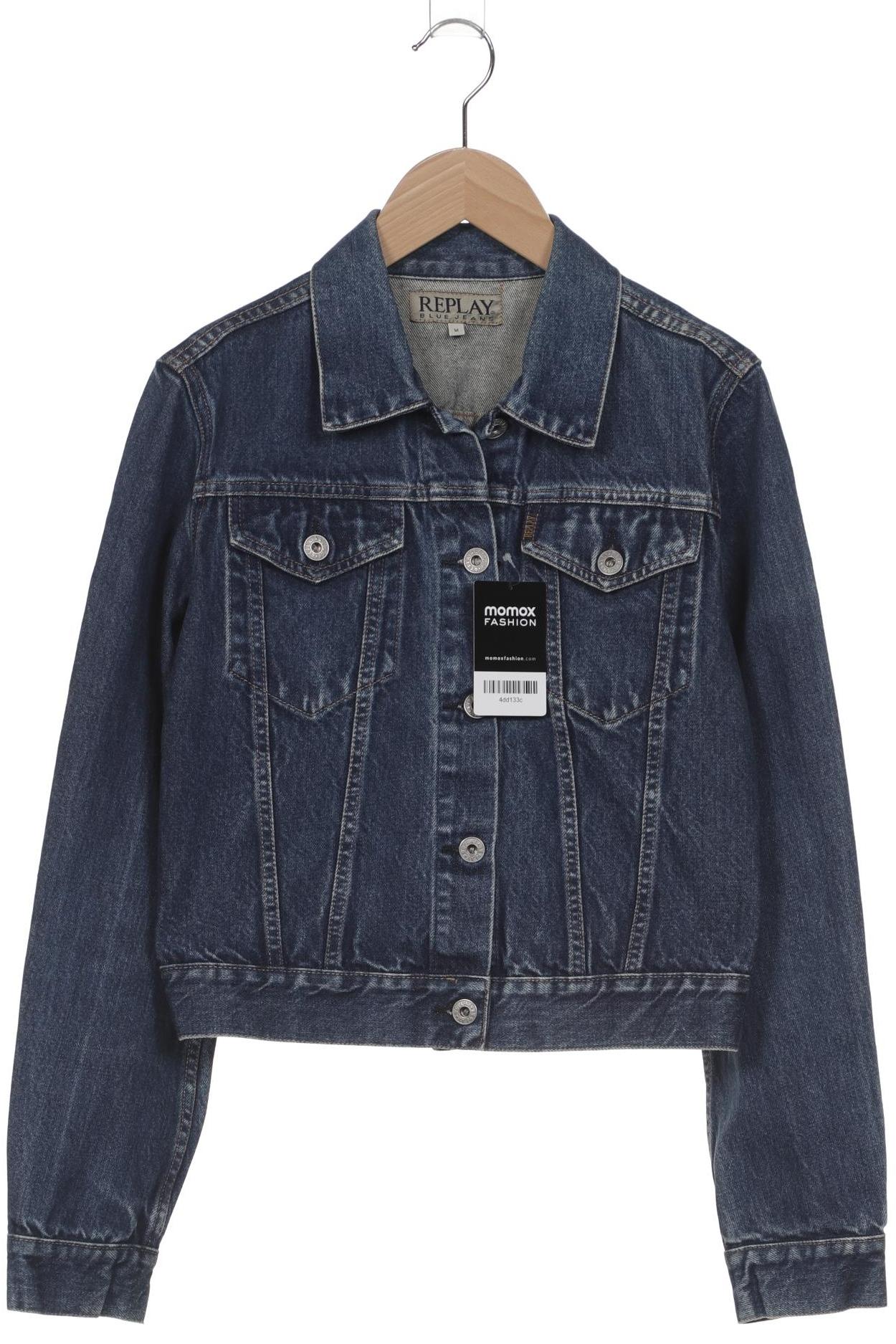 

Replay Damen Jacke, marineblau, Gr. 38