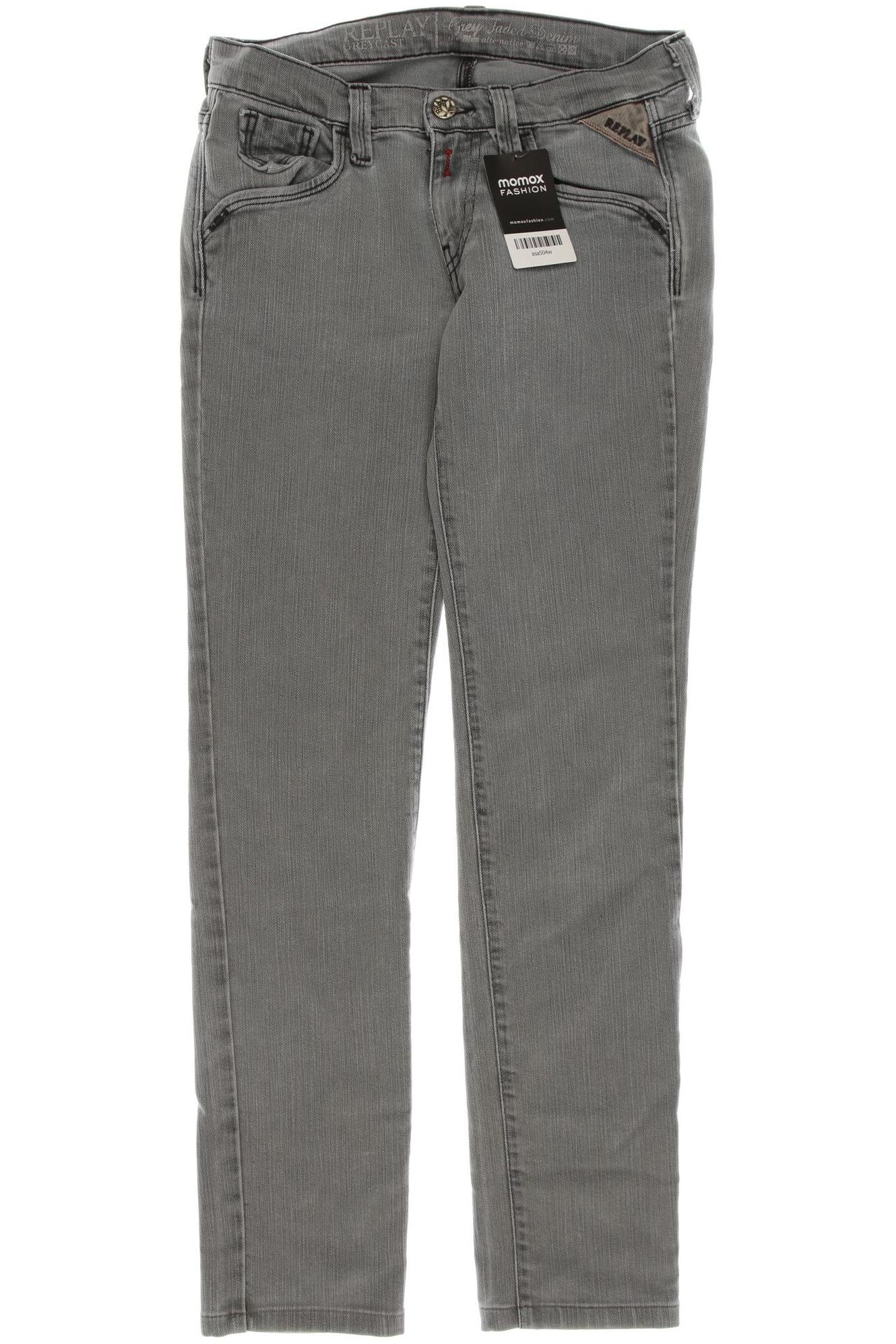 

Replay Damen Jeans, grau