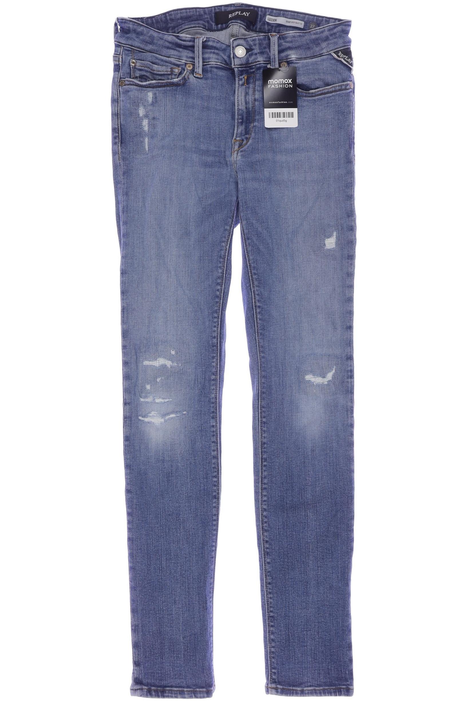 

Replay Damen Jeans, blau, Gr. 27