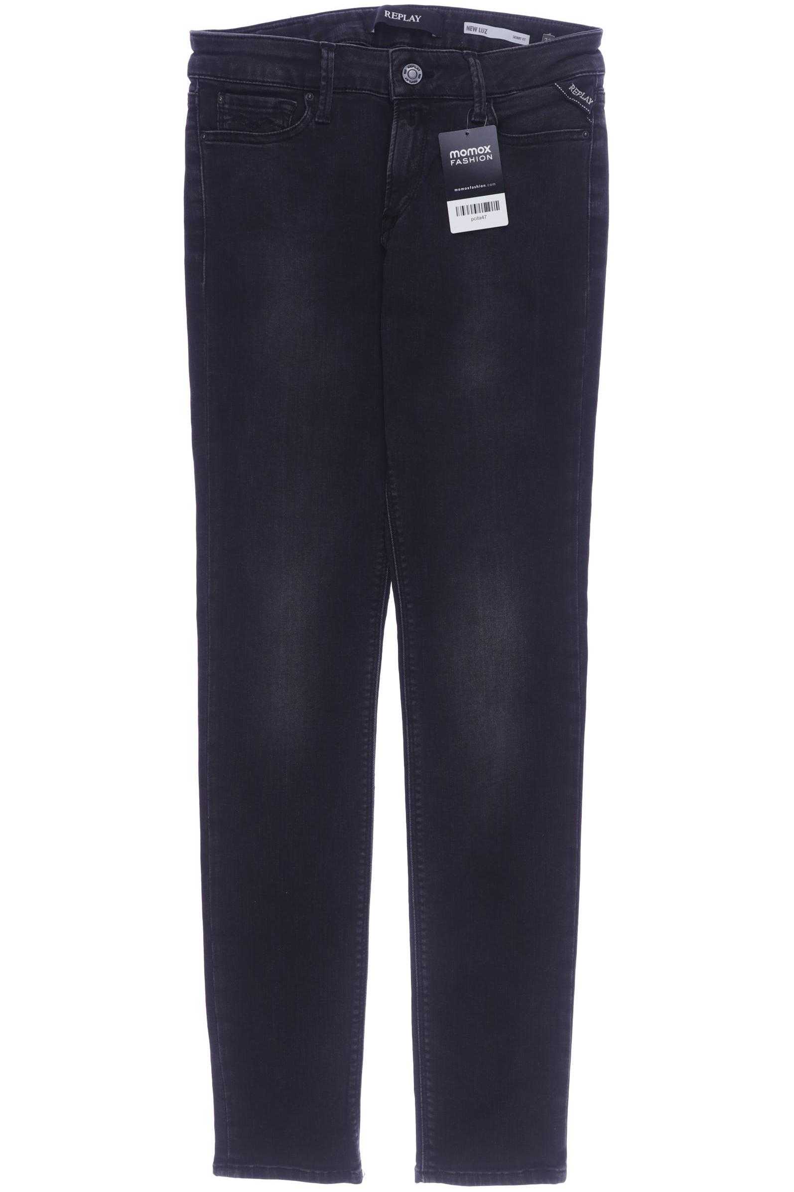 

Replay Damen Jeans, schwarz, Gr. 29