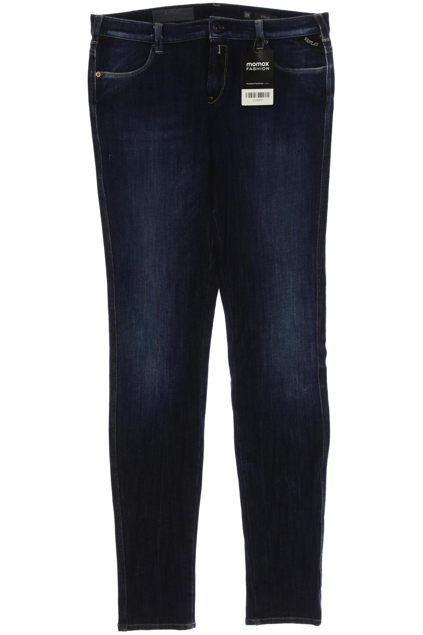 

Replay Damen Jeans, marineblau