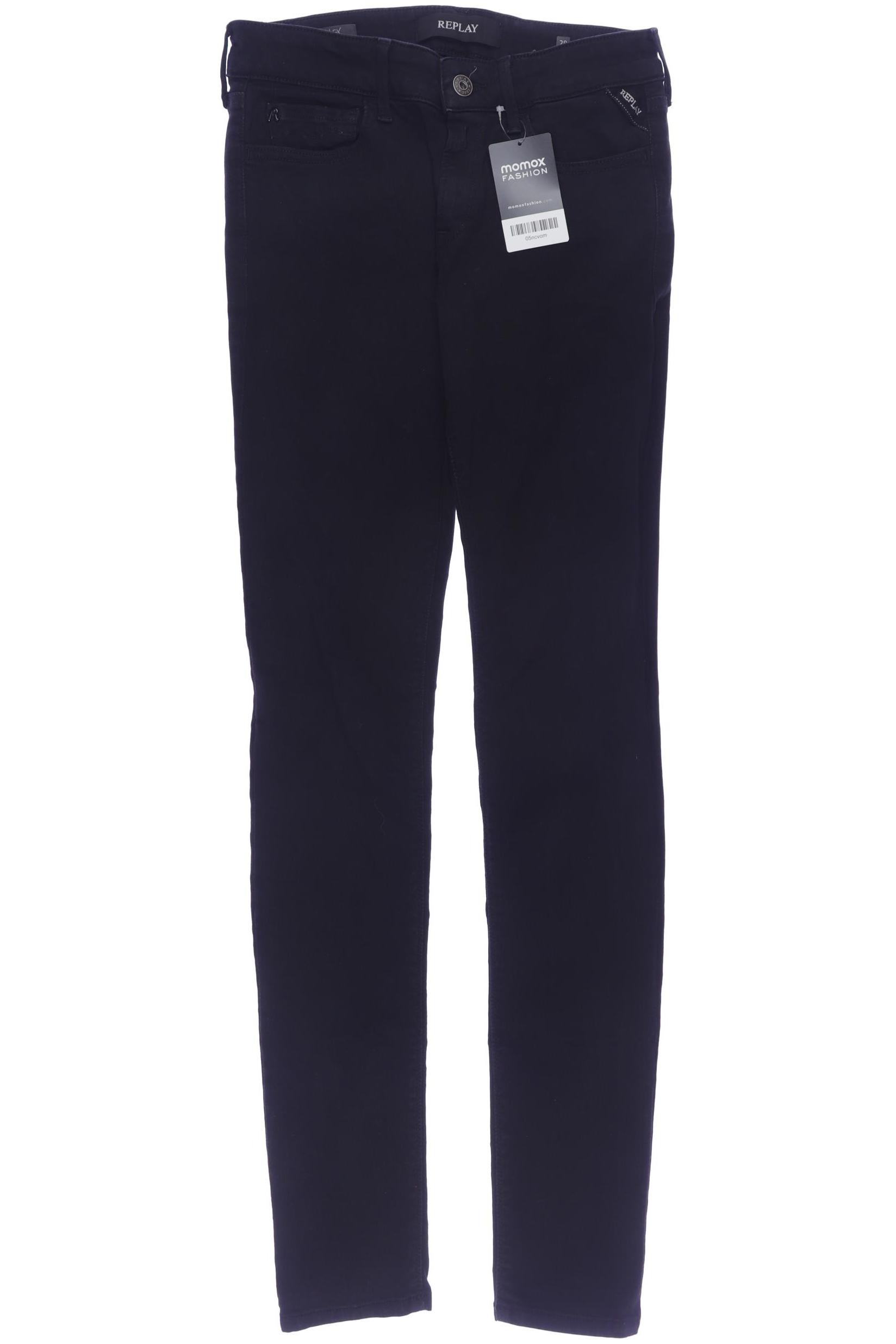 

Replay Damen Jeans, schwarz, Gr. 28