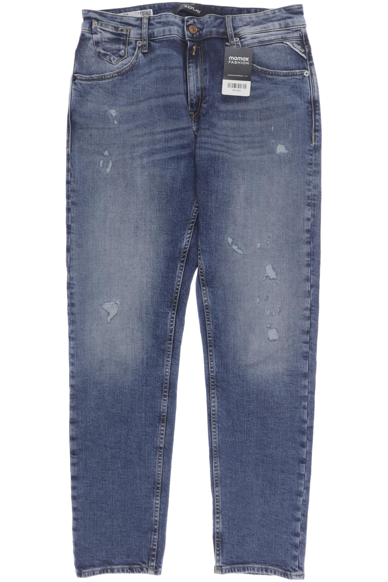 

Replay Damen Jeans, blau