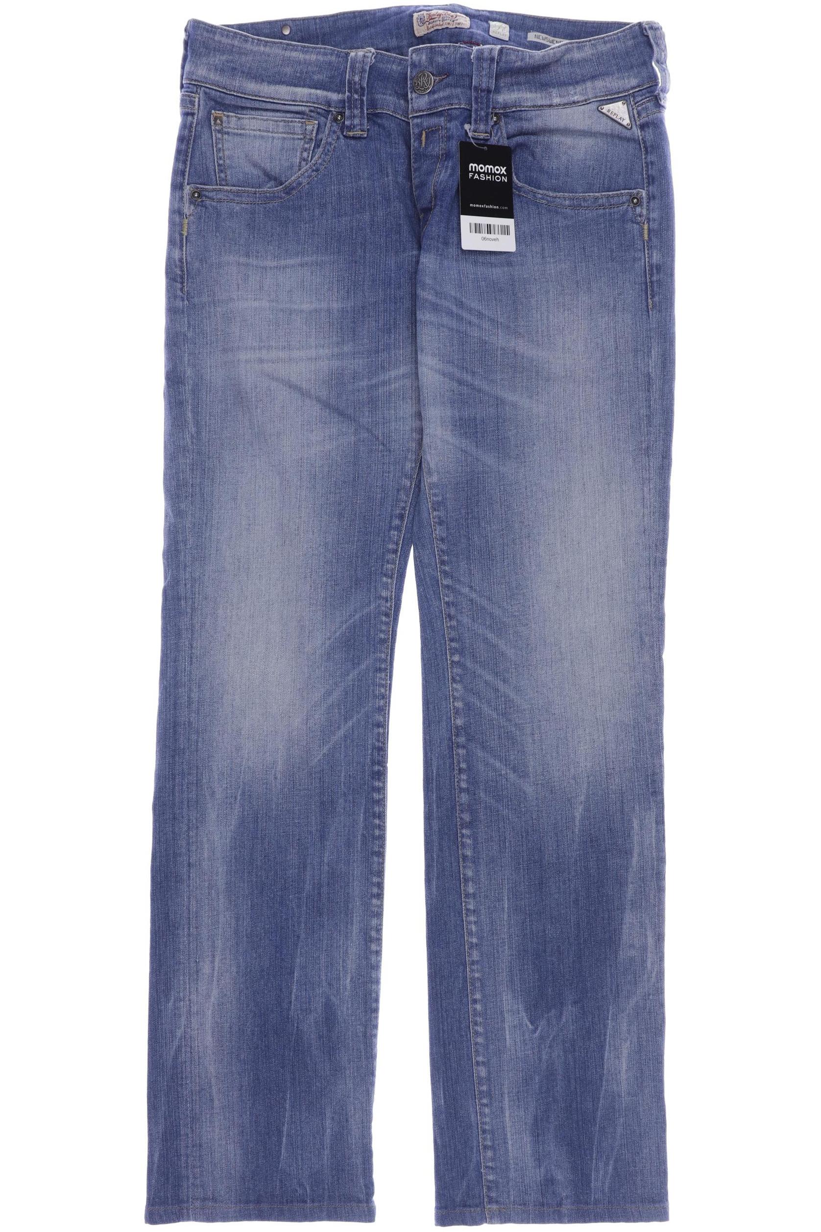 

Replay Damen Jeans, blau