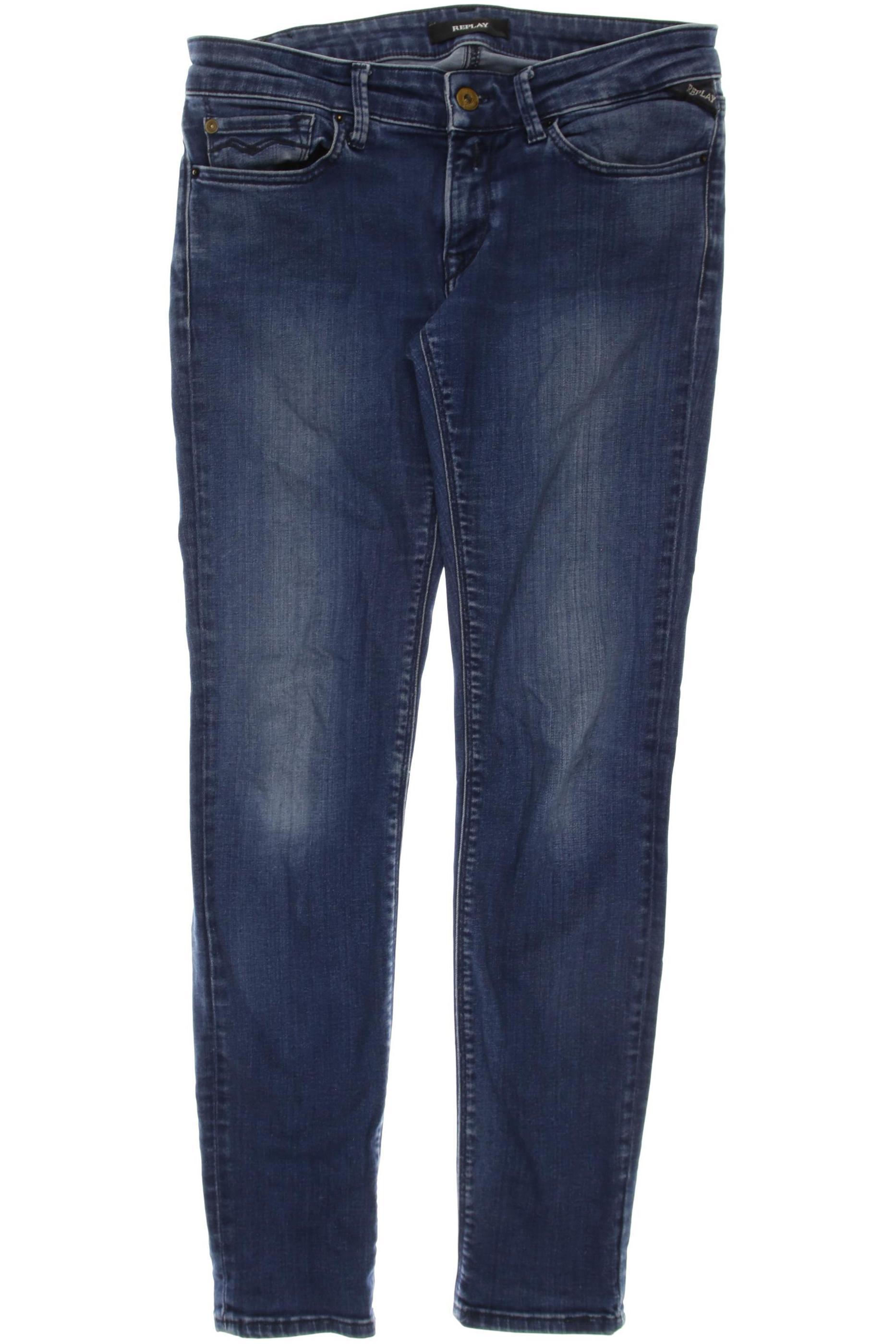 

Replay Damen Jeans, blau, Gr. 28