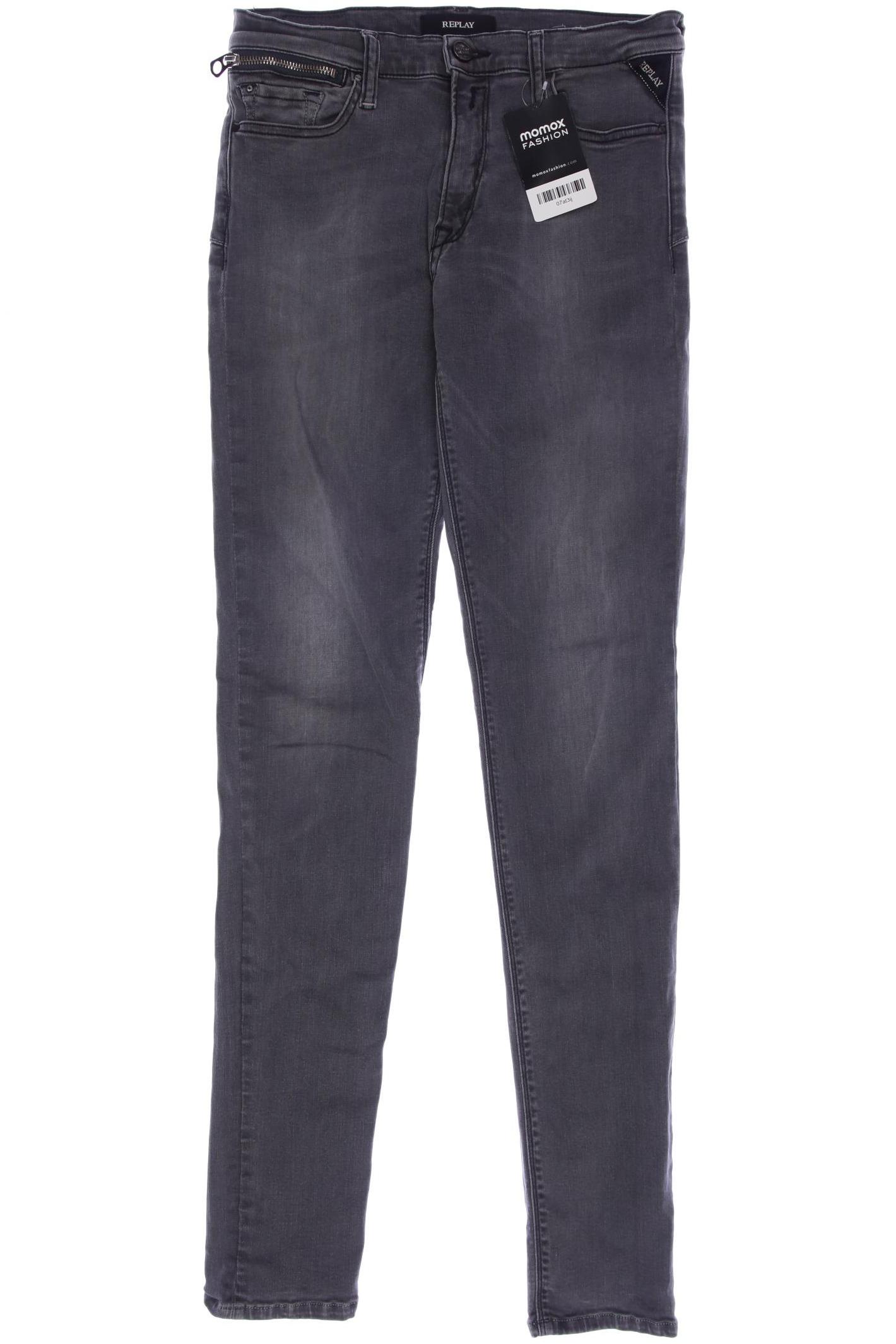 

Replay Damen Jeans, grau