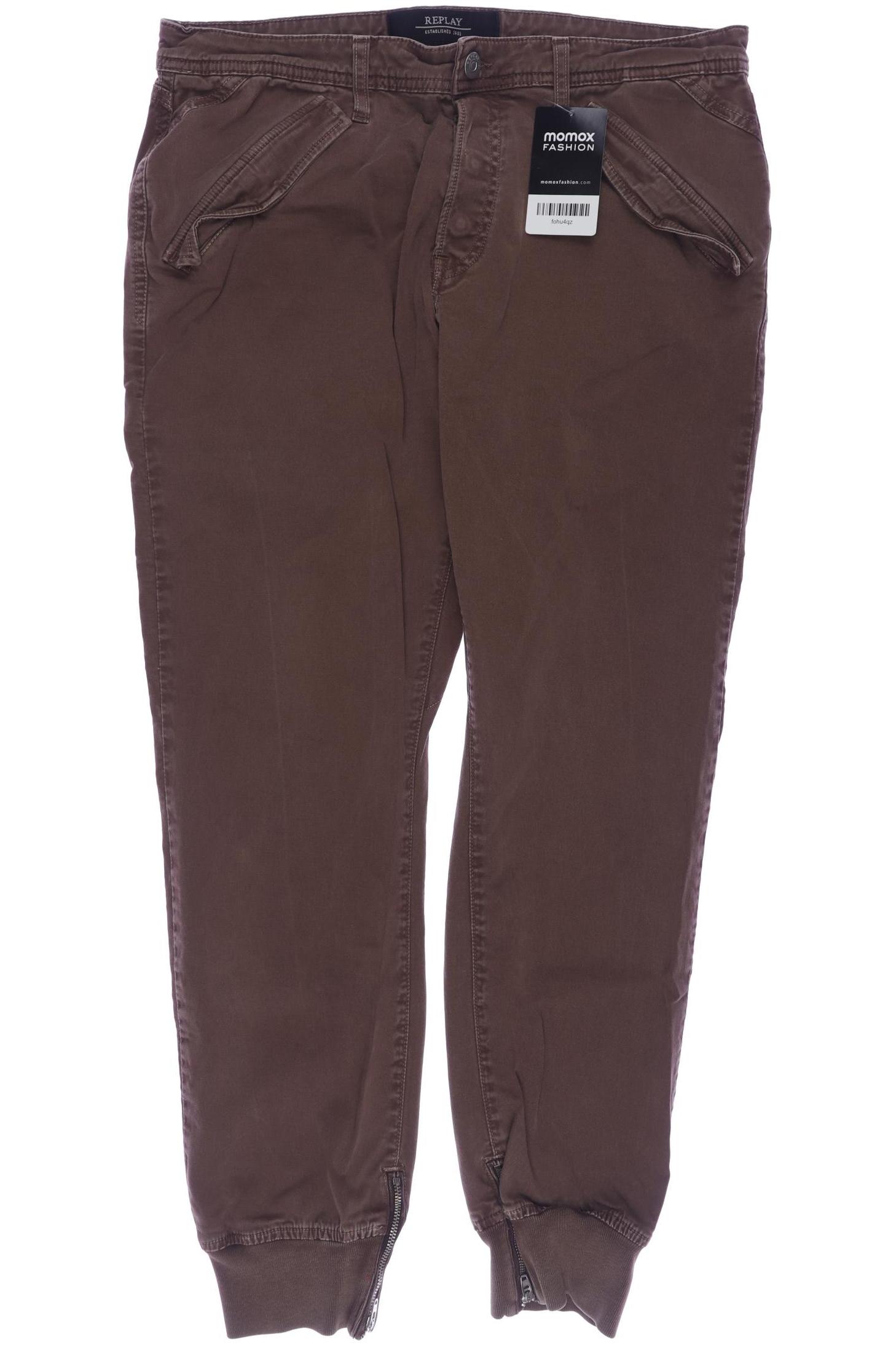 

Replay Damen Jeans, braun, Gr. 31