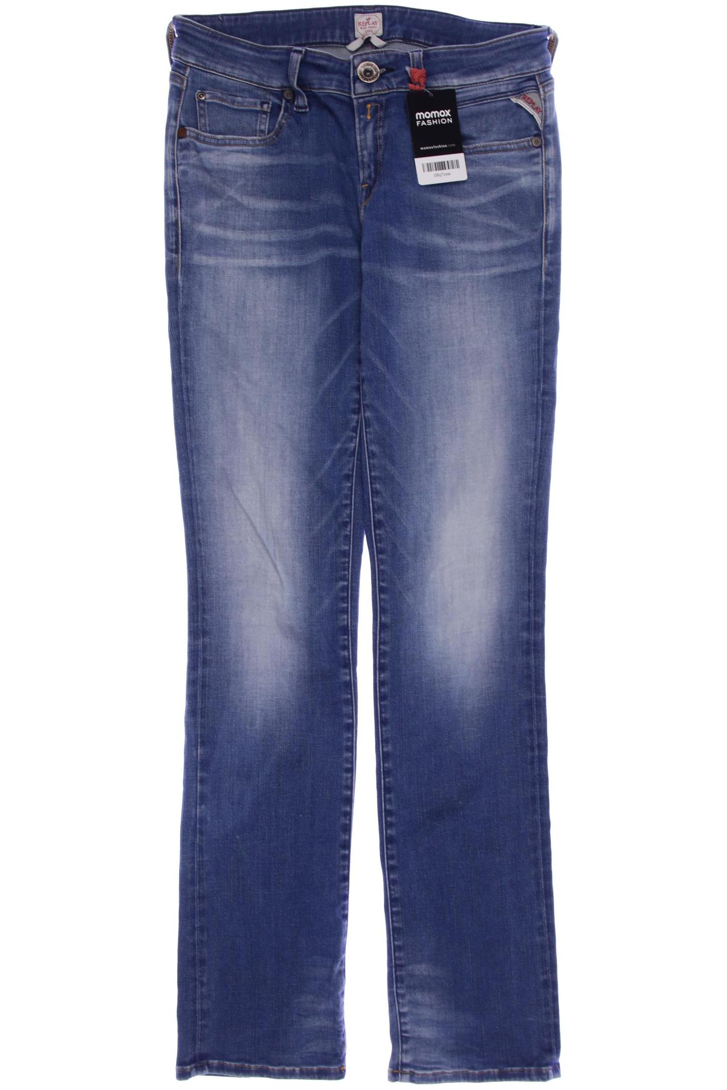 

Replay Damen Jeans, blau